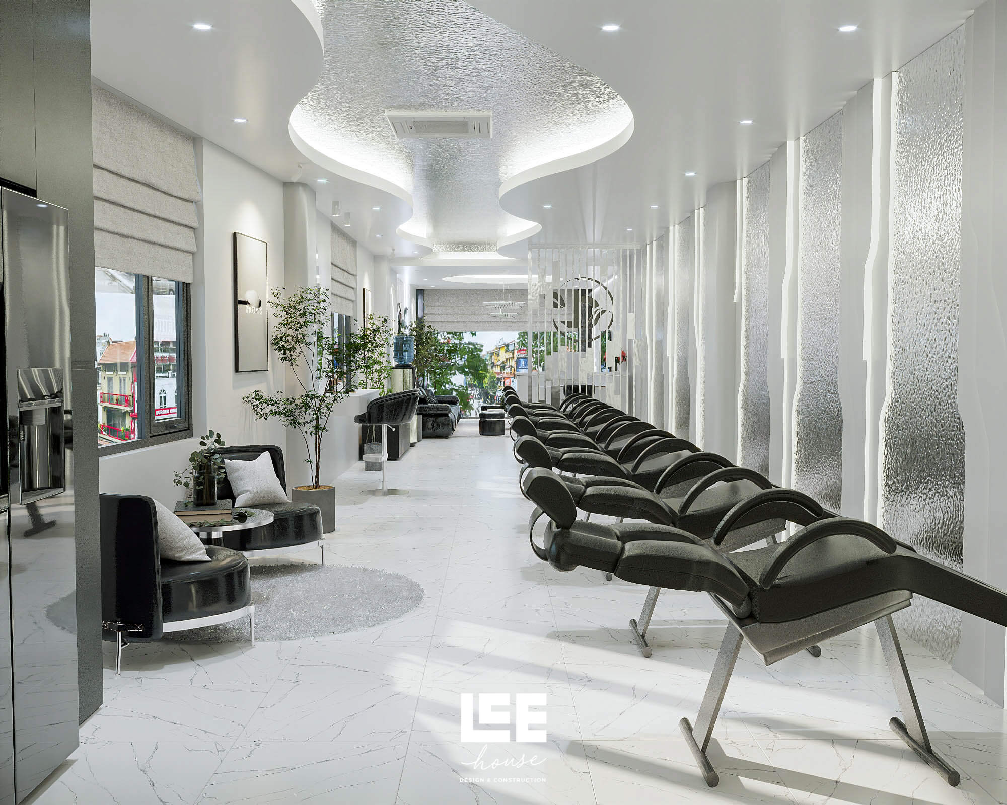 Thiết kế nội thất Cao Linh Spa