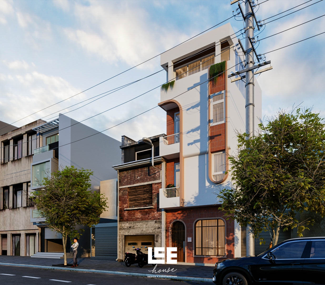 Thiết kế nội thất Nhà phố Bạch Đằng