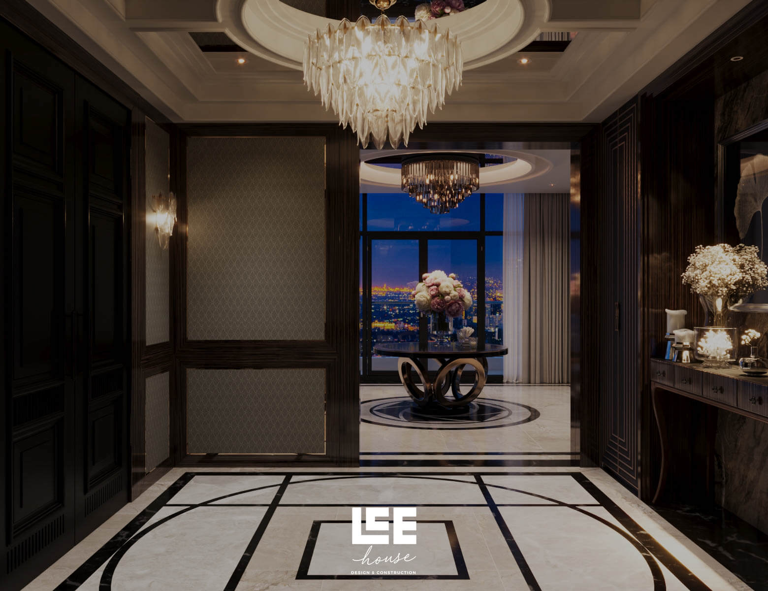 Thiết kế nội thất Penthouse Paragon