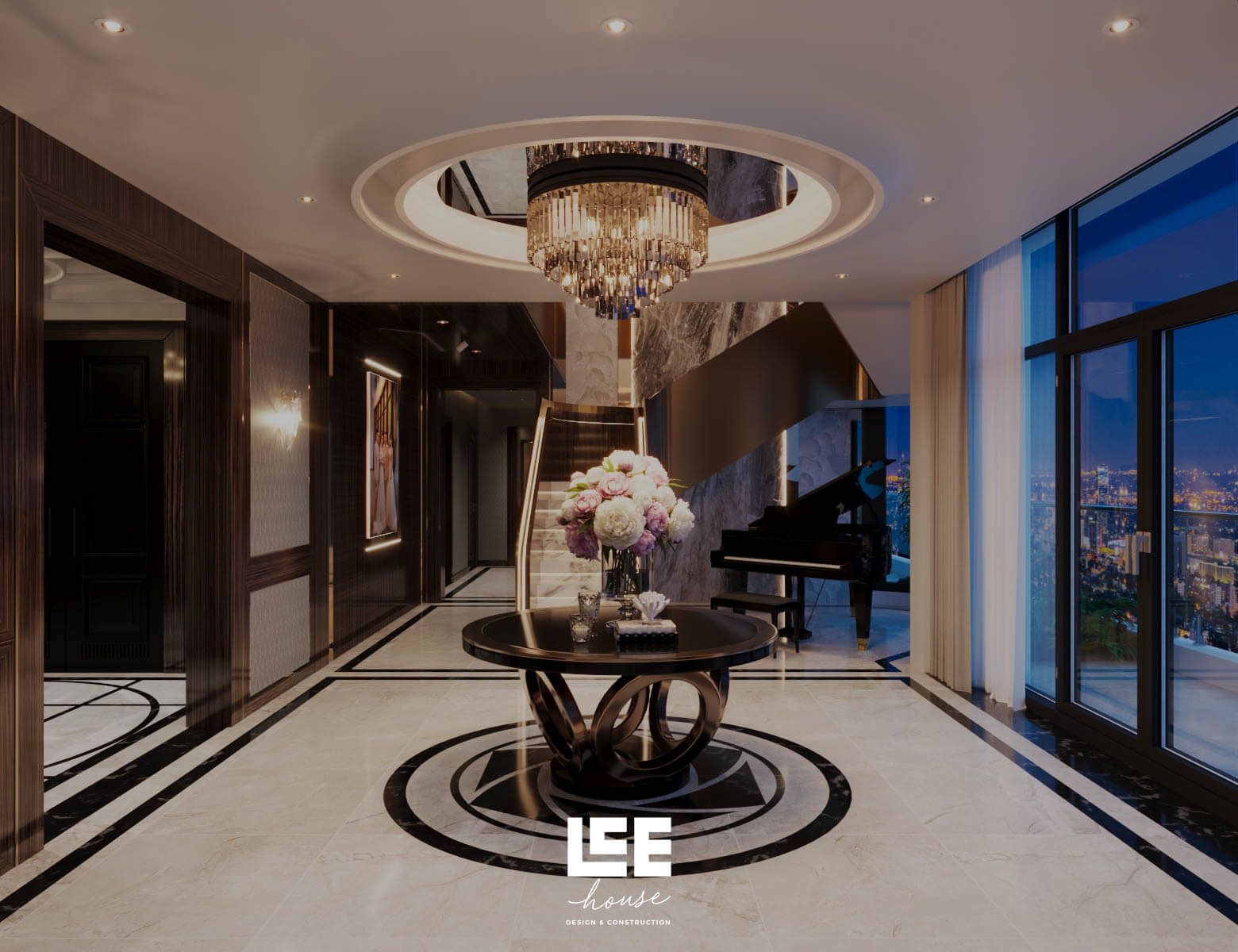 Thiết kế nội thất Penthouse Paragon