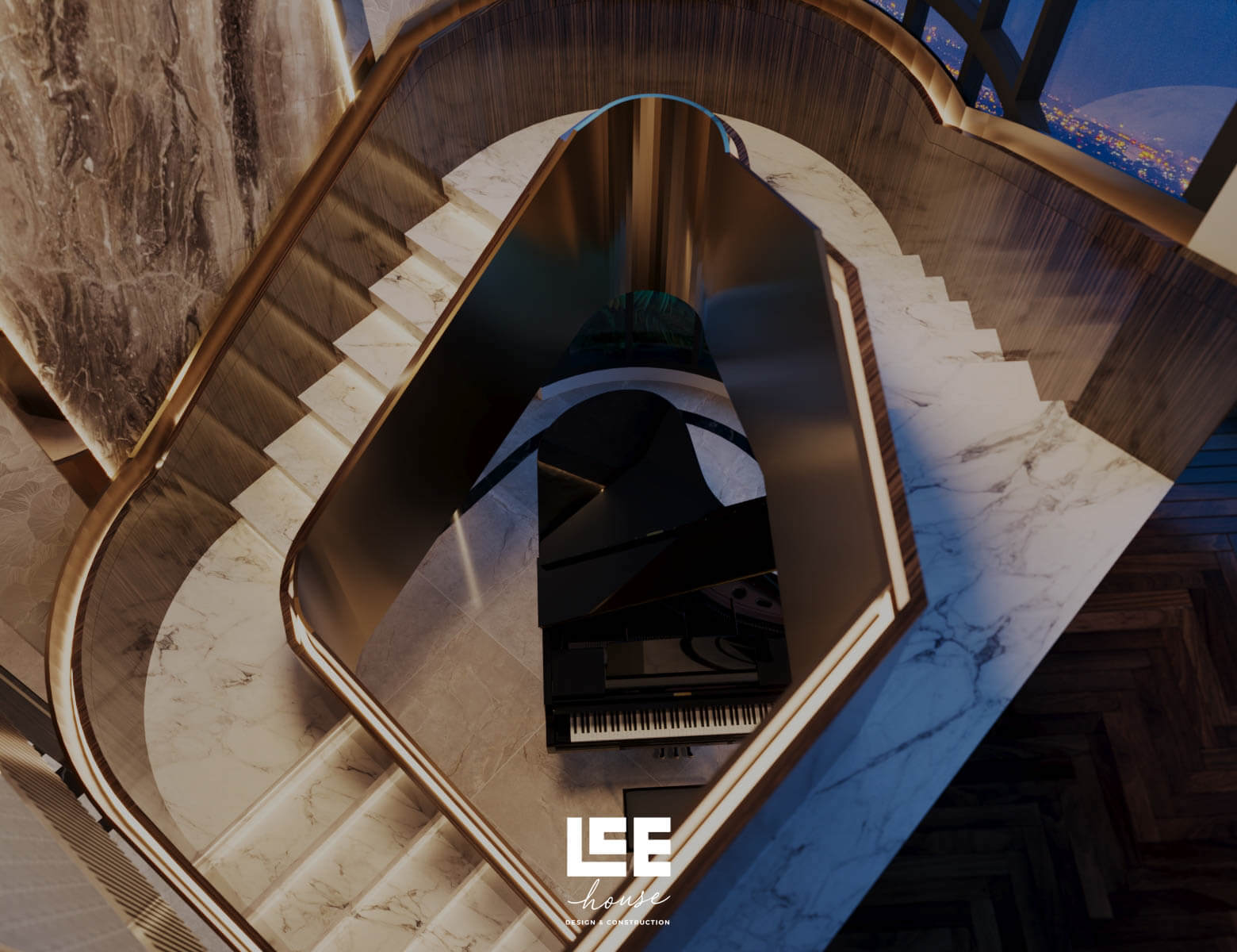 Thiết kế nội thất Penthouse Paragon