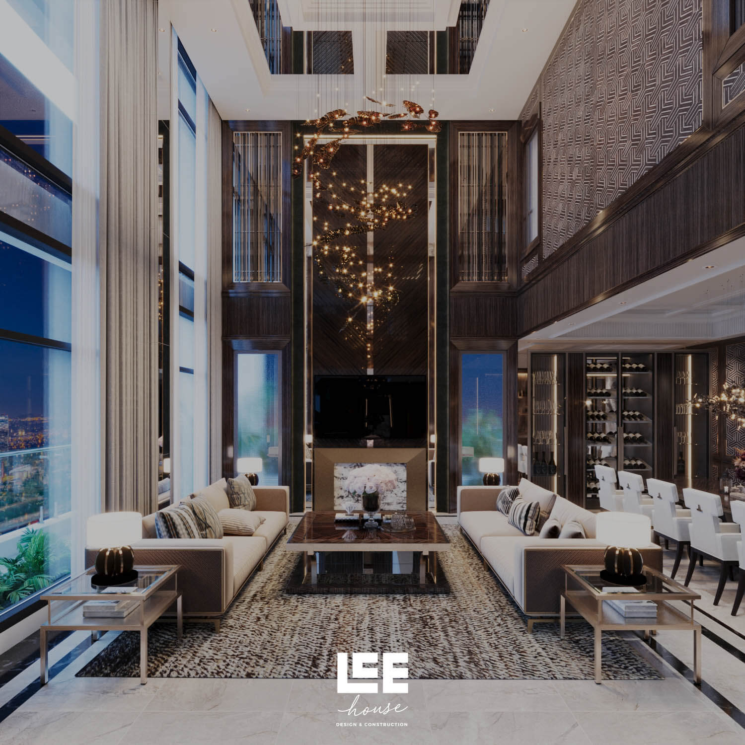 Thiết kế nội thất Penthouse Paragon