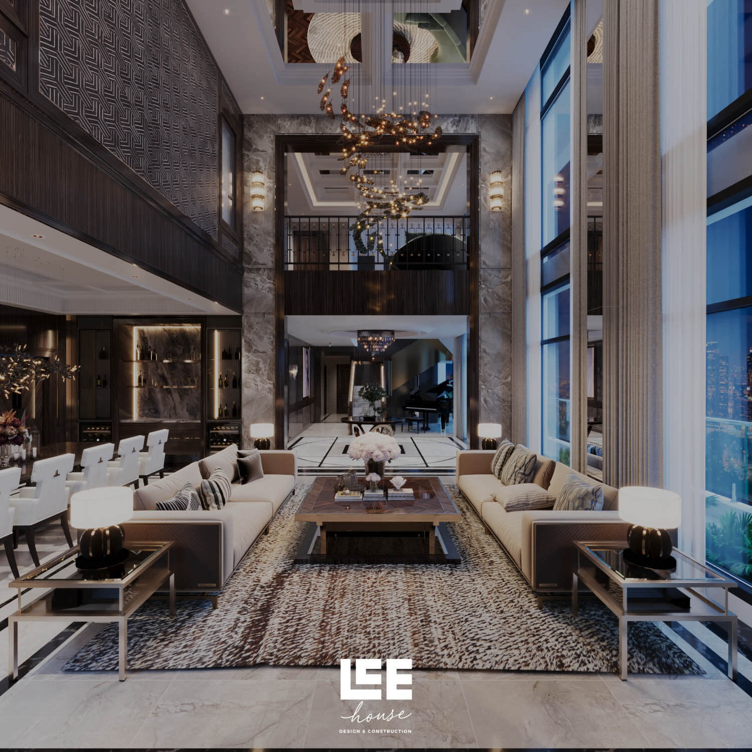 Thiết kế nội thất Penthouse Paragon