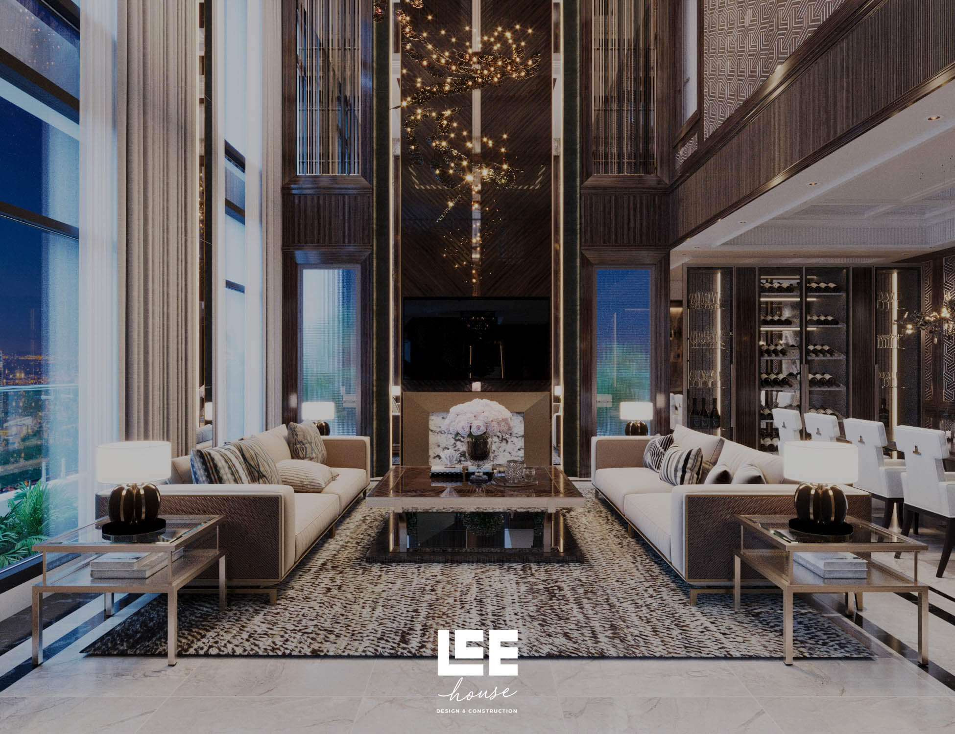 Thiết kế nội thất Penthouse Paragon