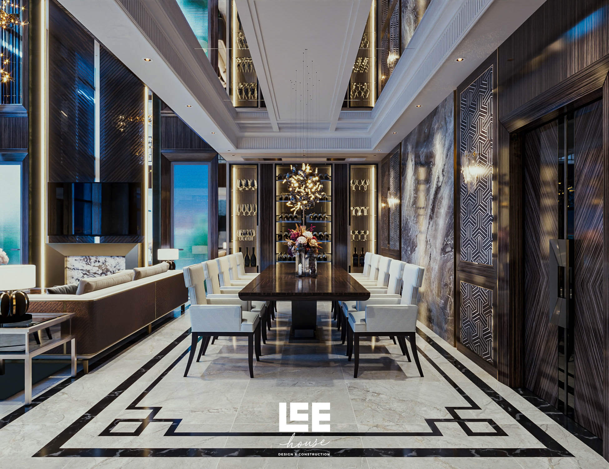 Thiết kế nội thất Penthouse Paragon