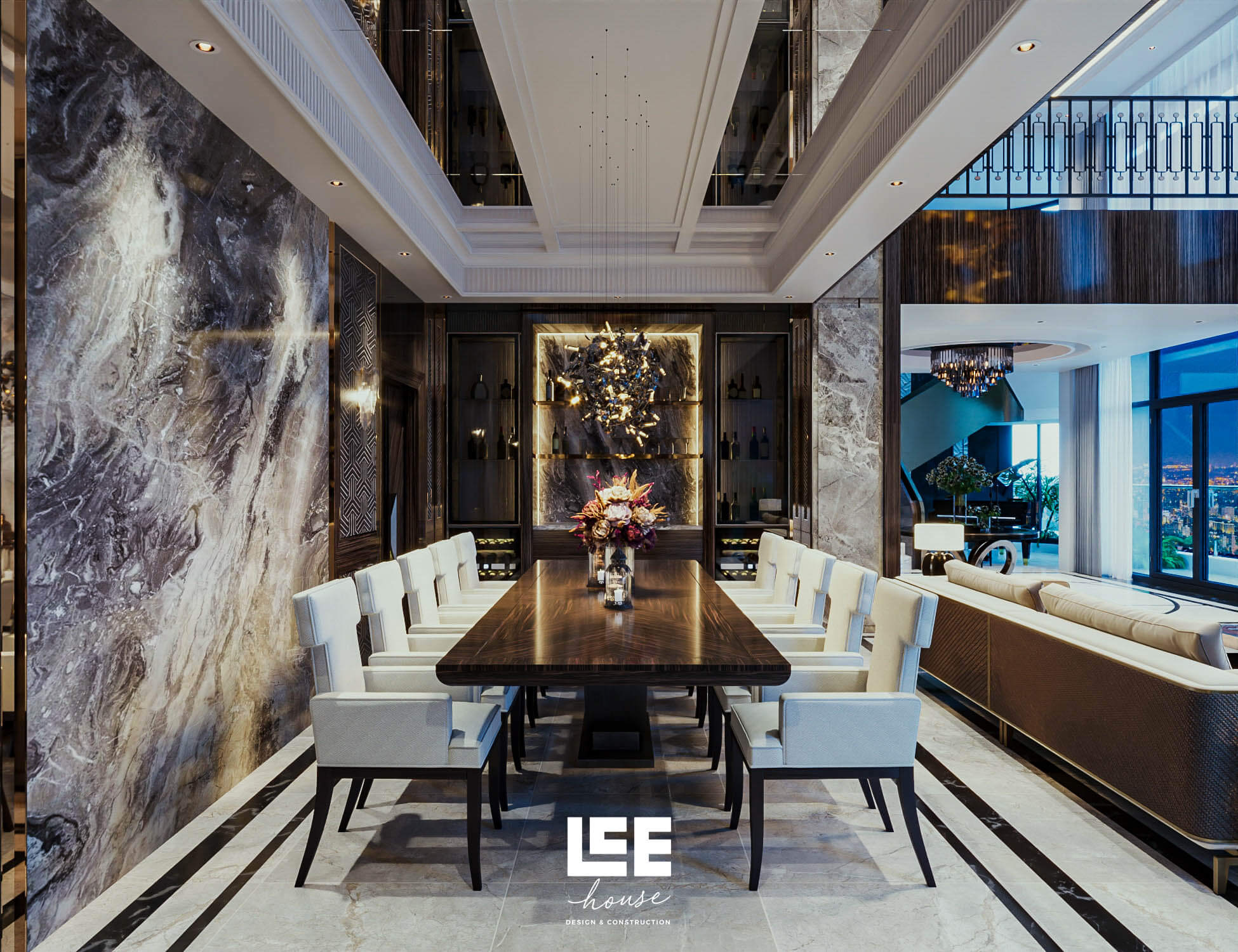 Thiết kế nội thất Penthouse Paragon