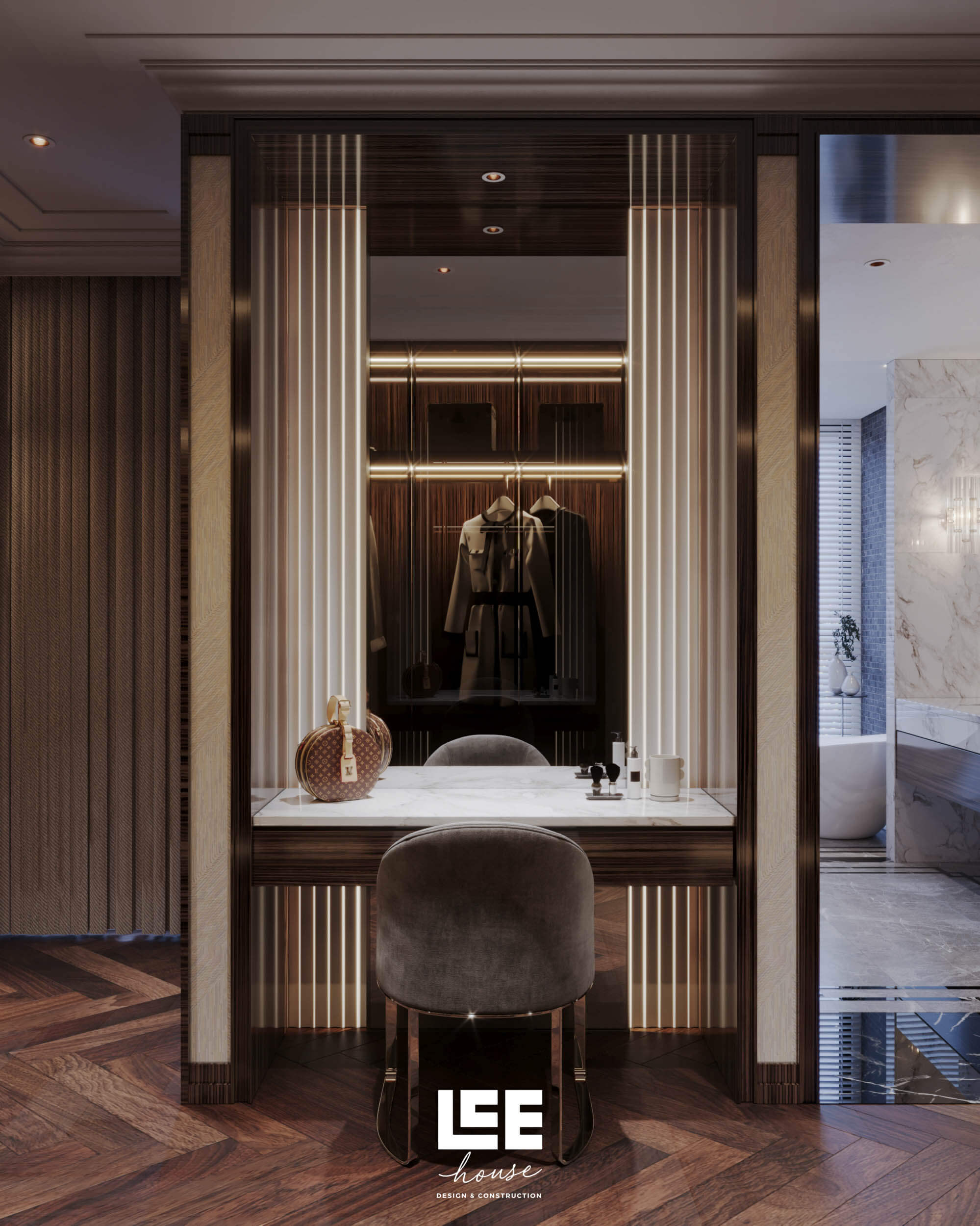 Thiết kế nội thất Penthouse Paragon