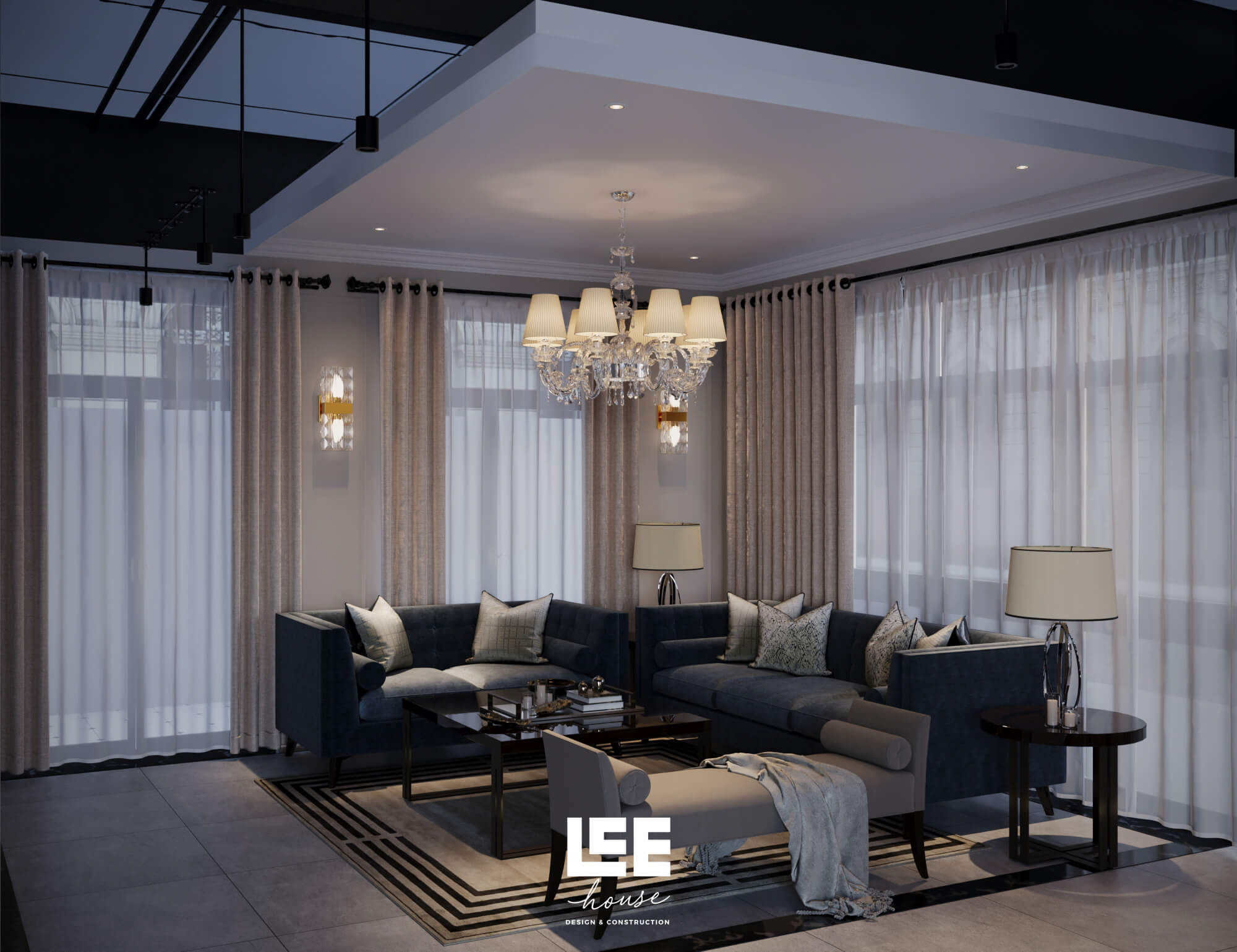 Thiết kế nội thất Shophouse Ocean Park