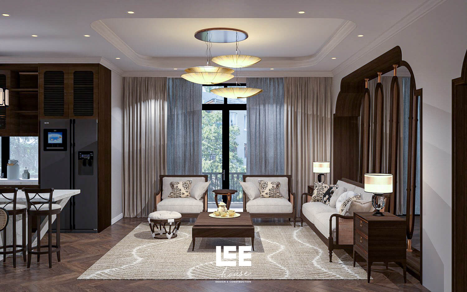 Thiết kế nội thất Shophouse Ocean Park