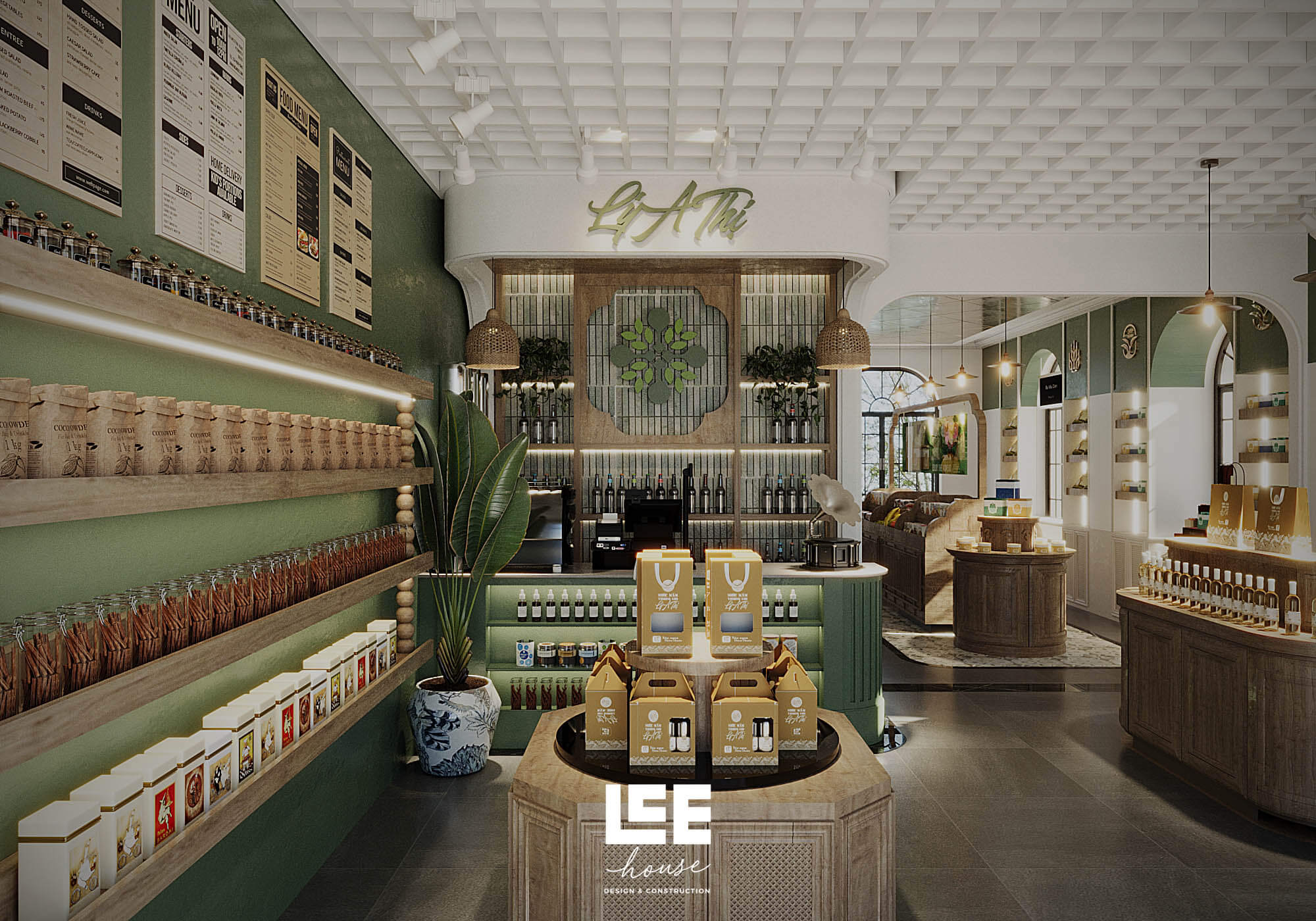 Thiết kế nội thất Showroom Lý A Thị