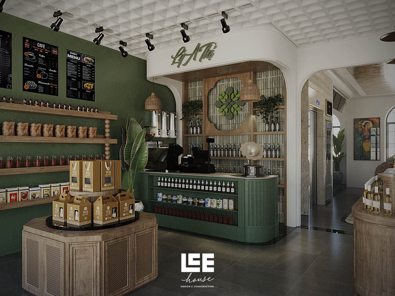 Thiết kế nội thất Showroom Lý A Thị