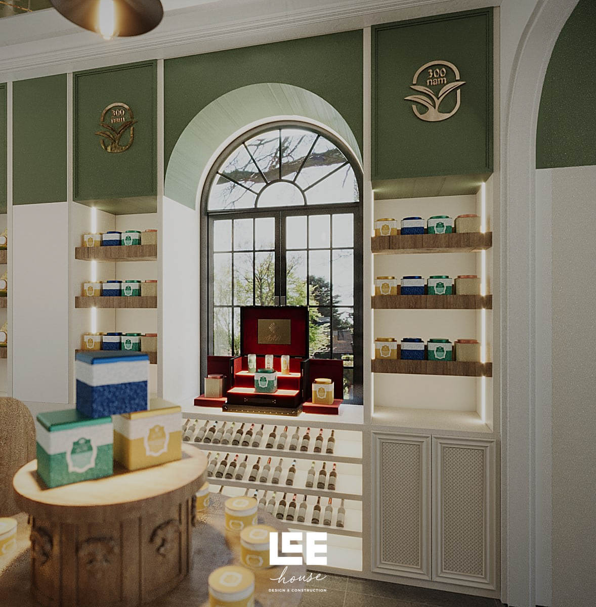 Thiết kế nội thất Showroom Lý A Thị