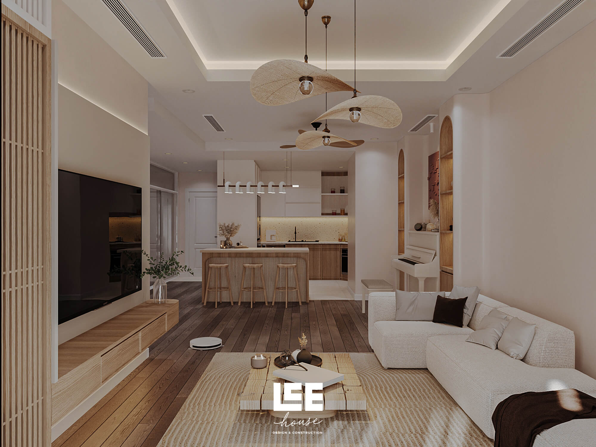 Thiết kế nội thất Căn hộ R3 Royal City