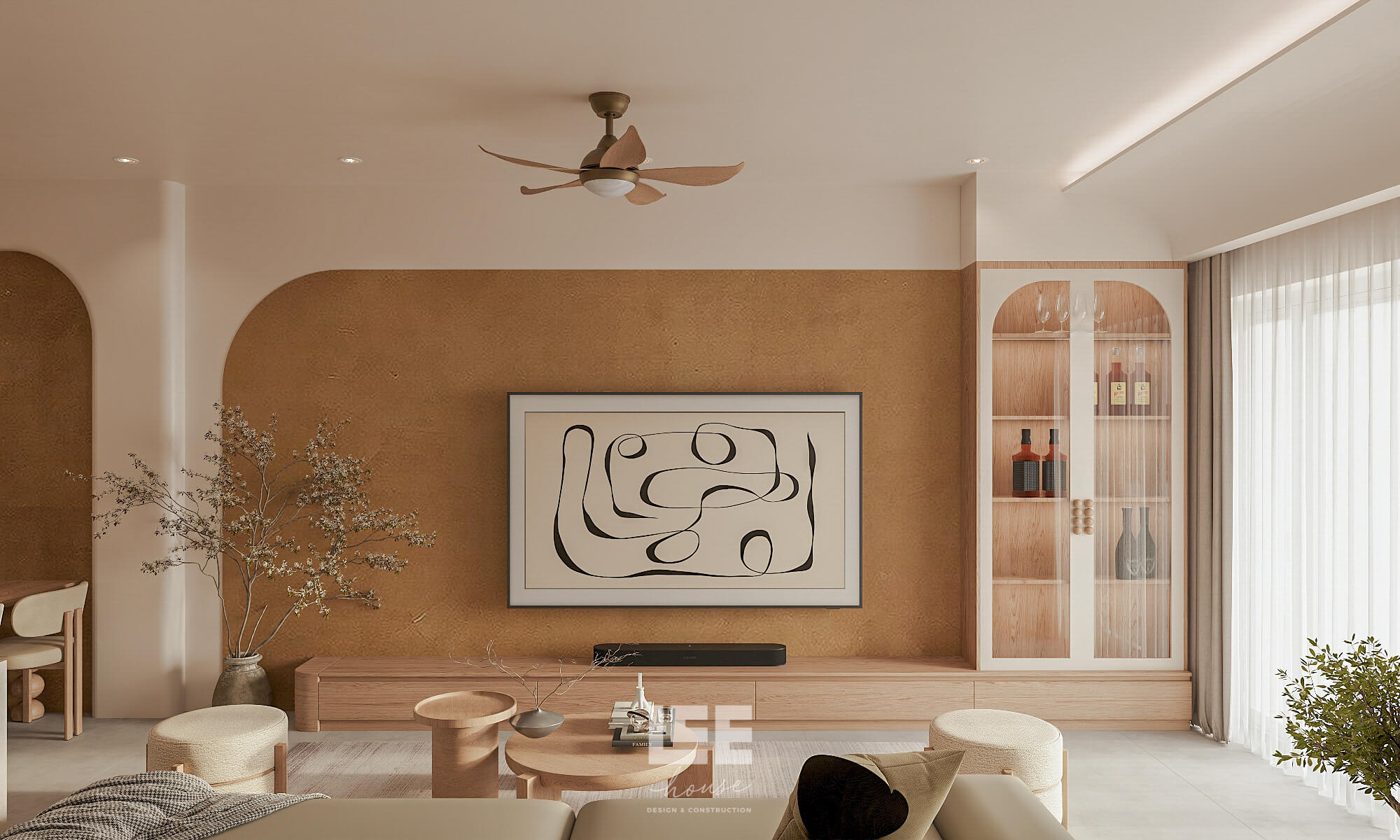 Thiết kế nội thất Nhà phố Hoàng Quốc Việt