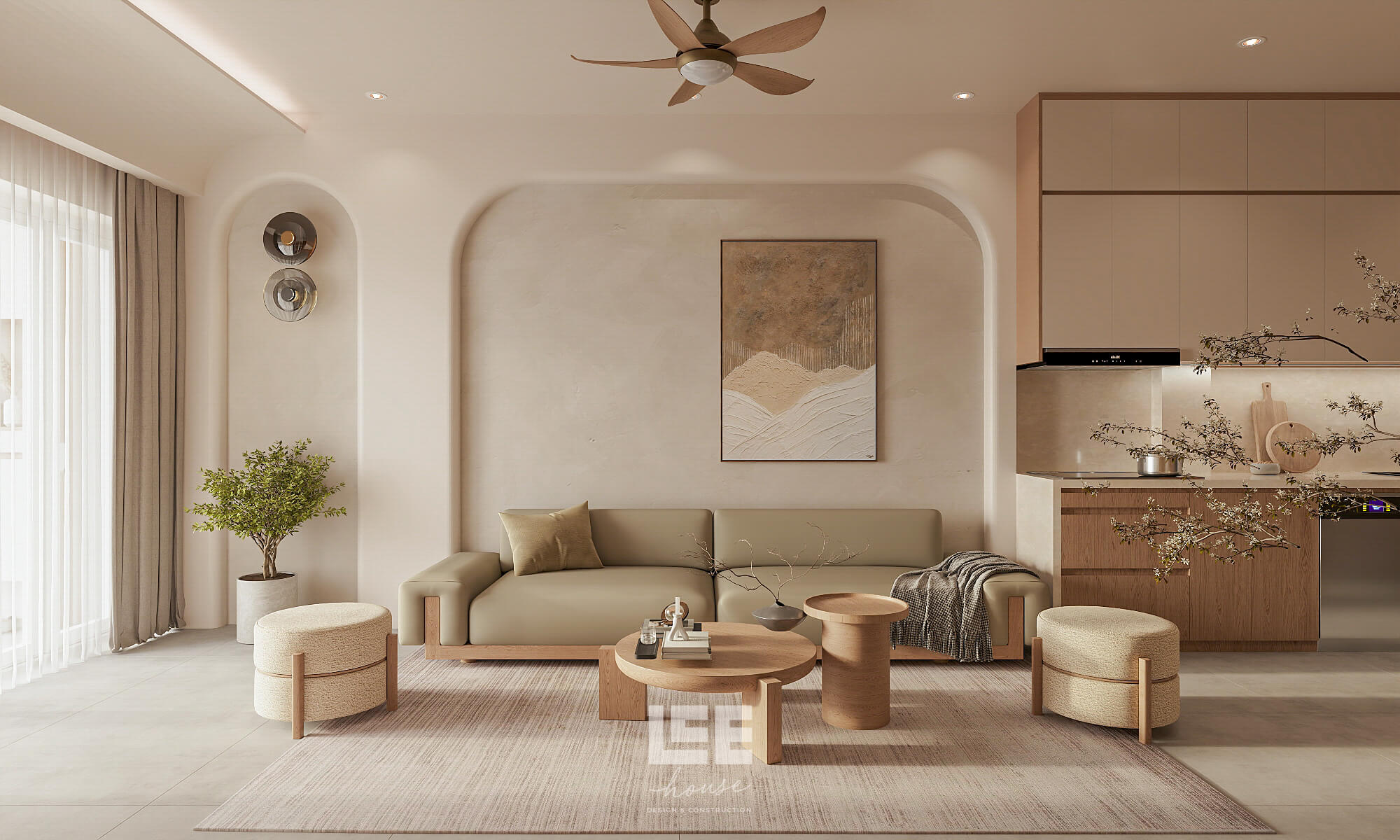 Thiết kế nội thất Nhà phố Hoàng Quốc Việt