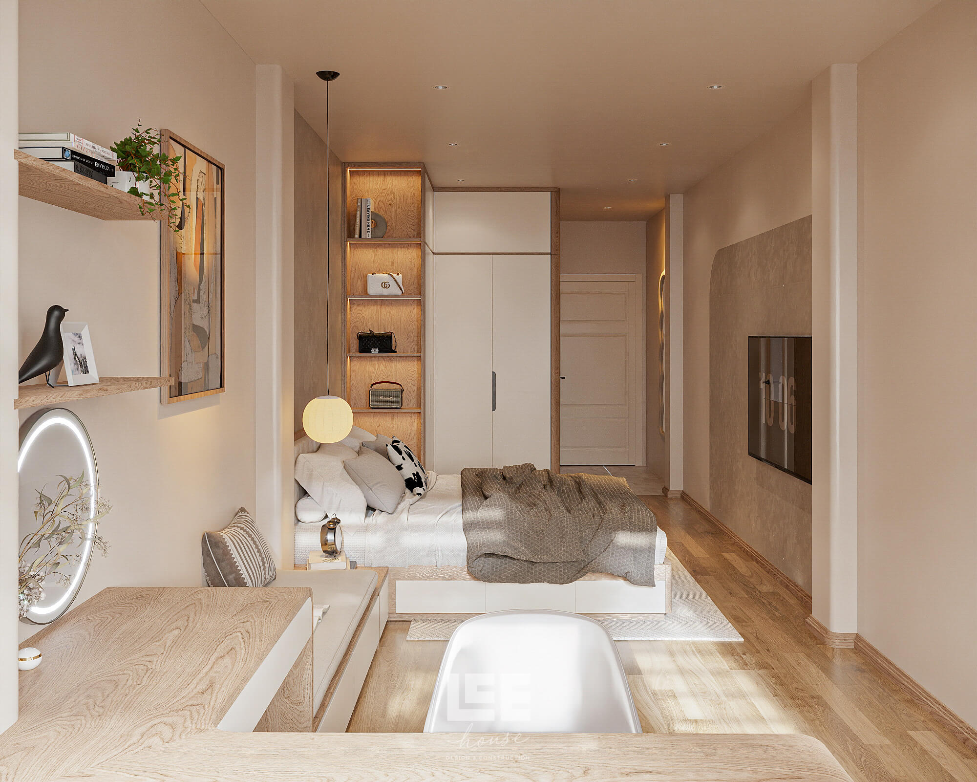 Thiết kế nội thất Nhà phố Hoàng Quốc Việt