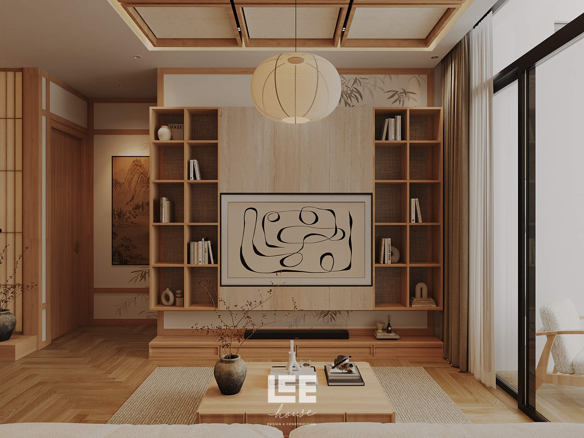 Thiết kế nội thất Căn hộ HH Pandora Triều Khúc