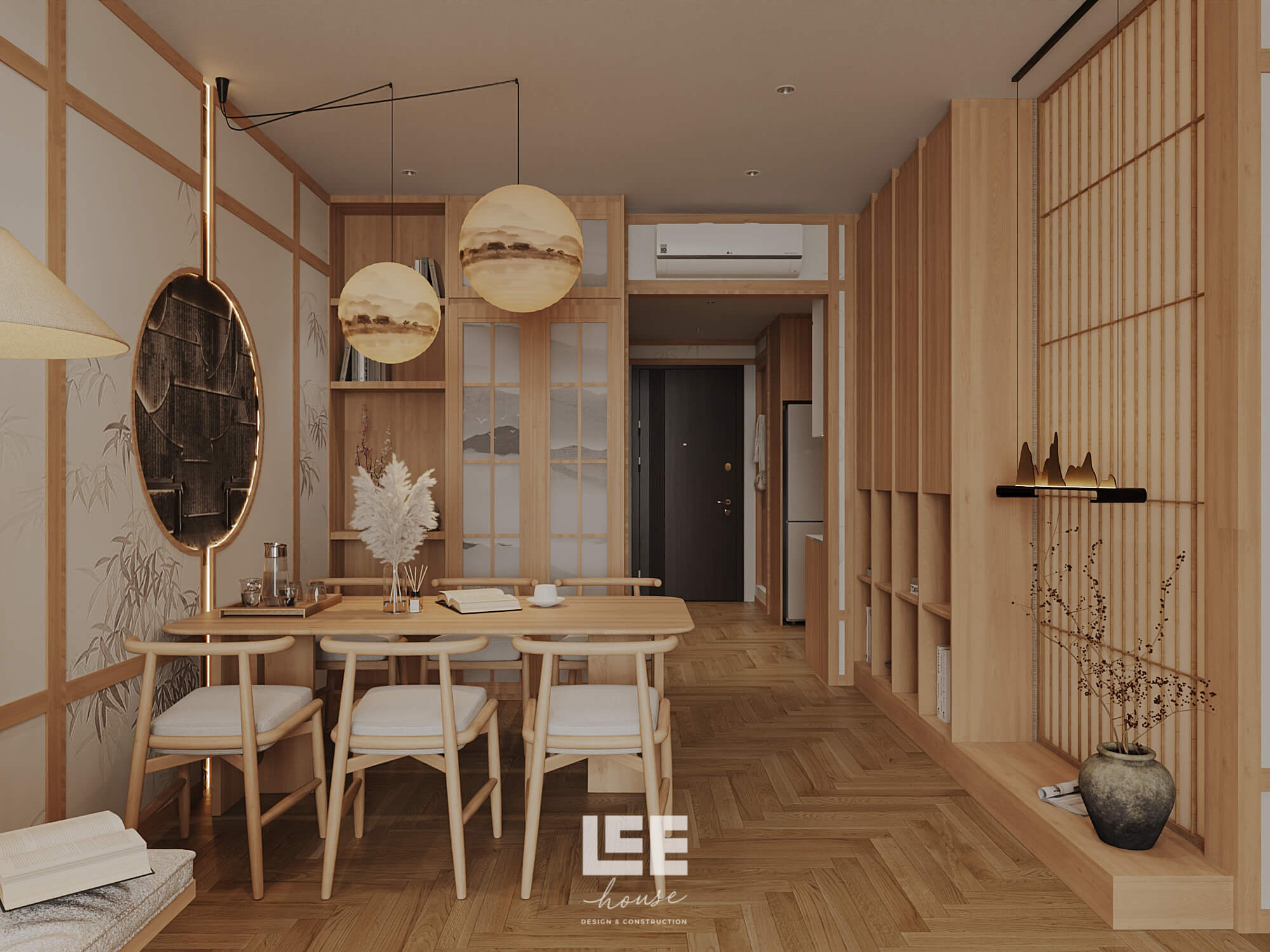 Thiết kế nội thất Căn hộ HH Pandora Triều Khúc