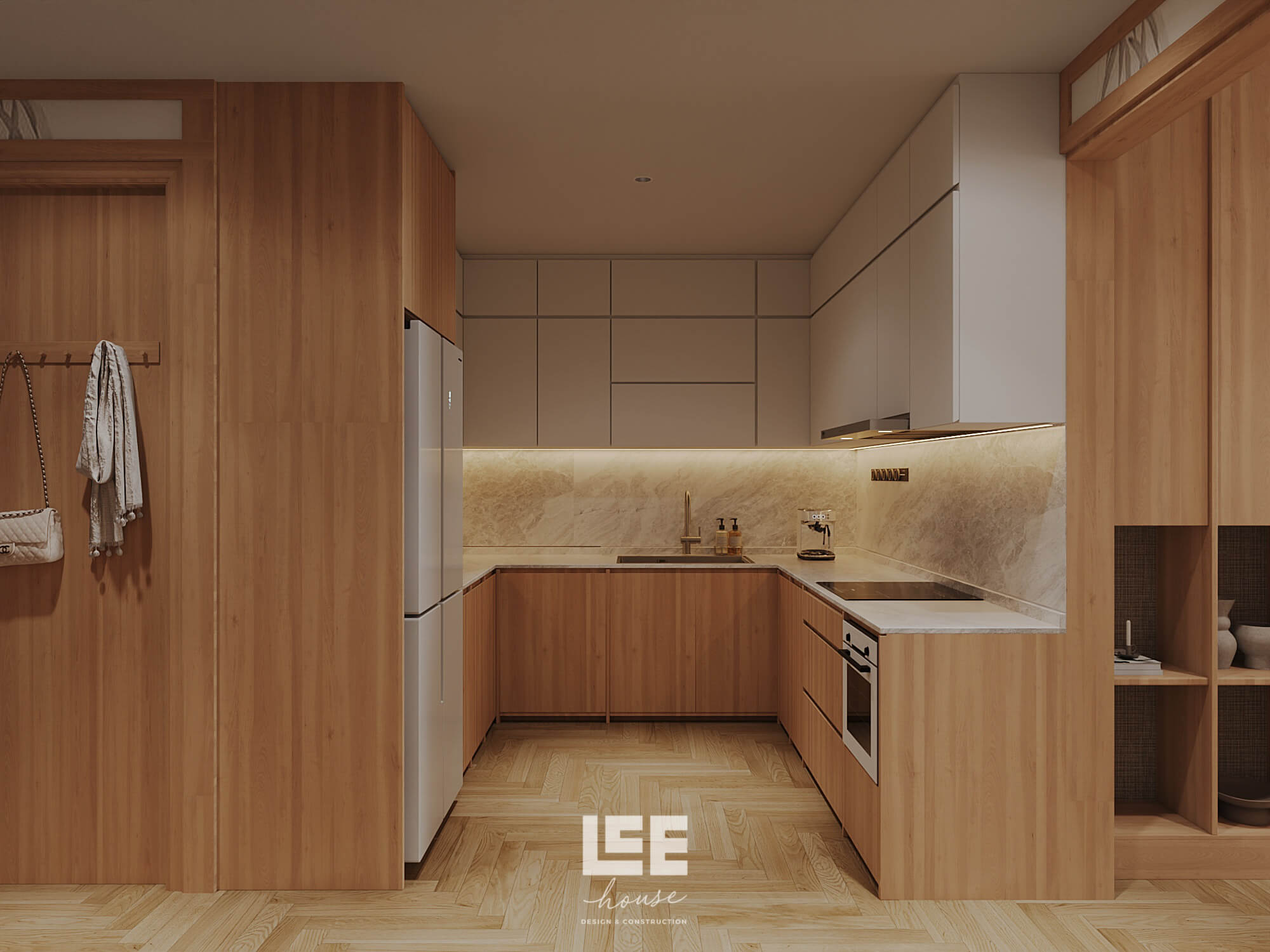 Thiết kế nội thất Căn hộ HH Pandora Triều Khúc