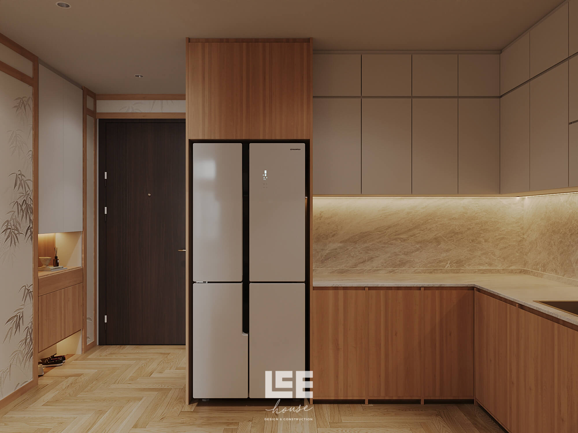 Thiết kế nội thất Căn hộ HH Pandora Triều Khúc