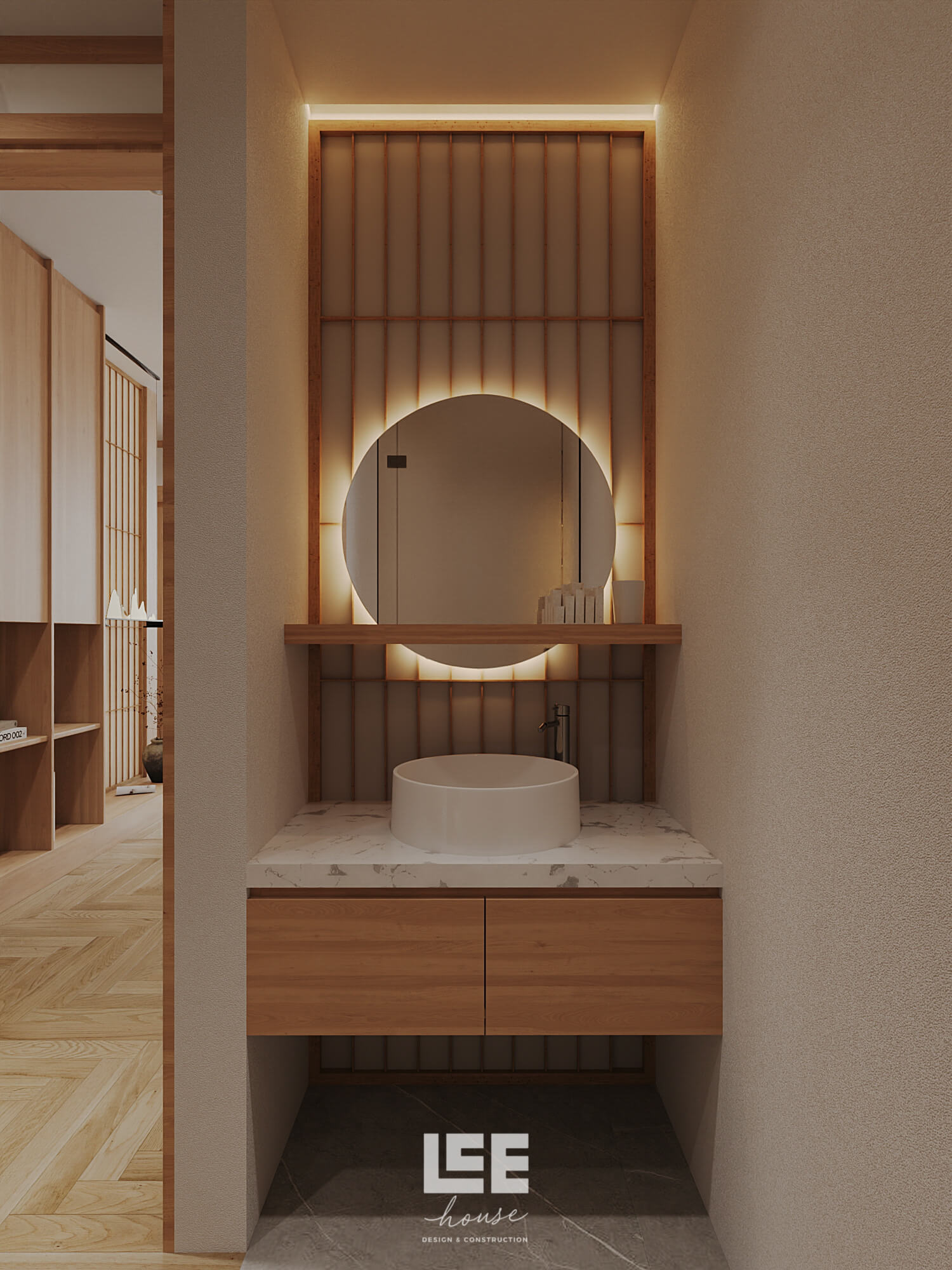 Thiết kế nội thất Căn hộ HH Pandora Triều Khúc