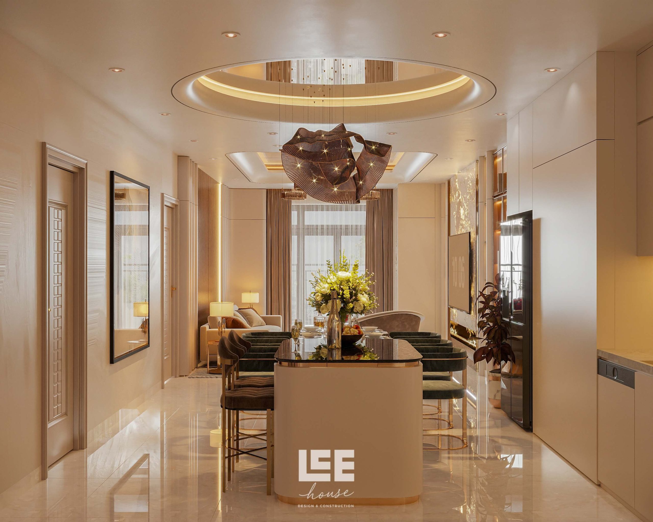 Thiết kế nội thất Căn hộ R1 Royal City