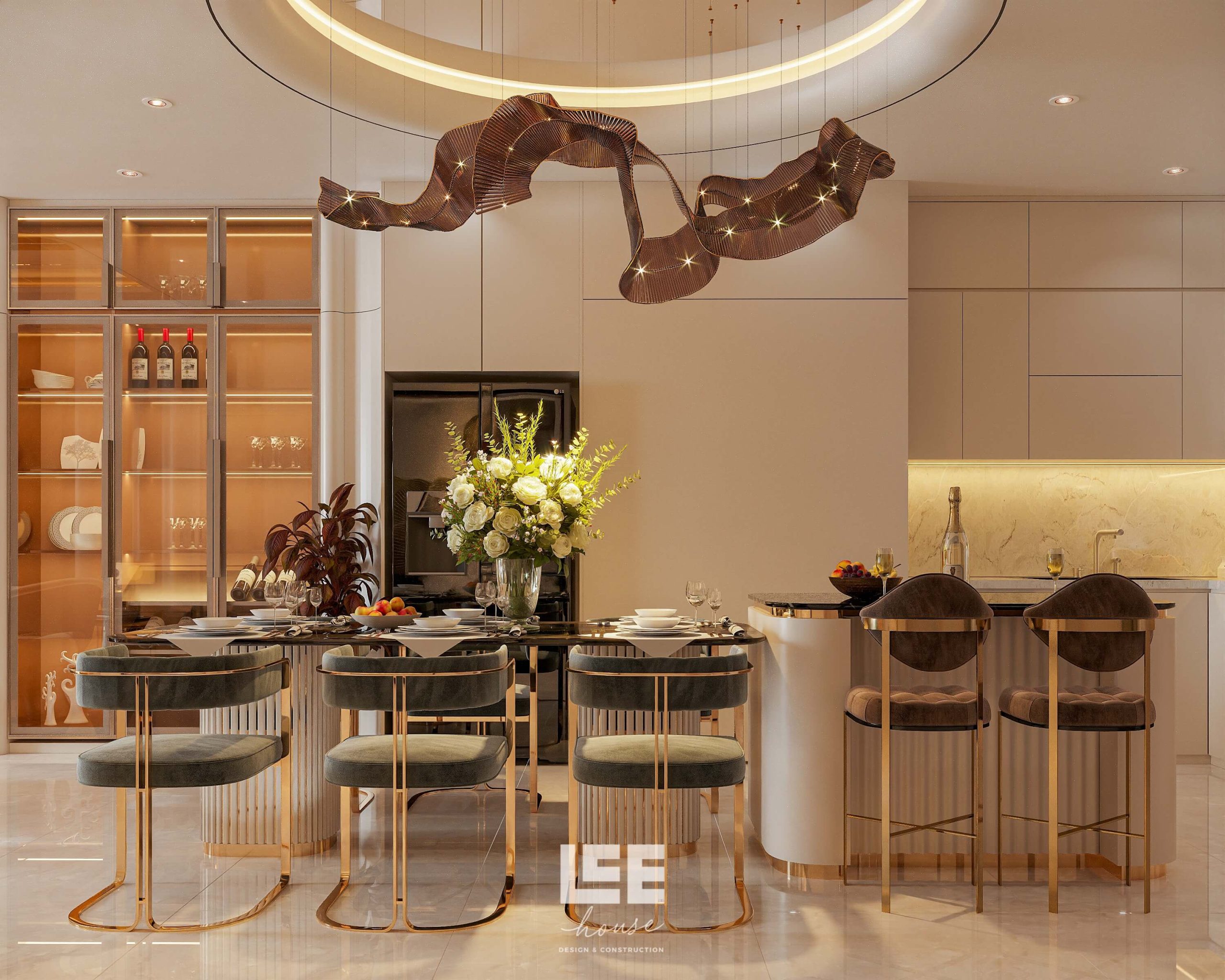 Thiết kế nội thất Căn hộ R1 Royal City