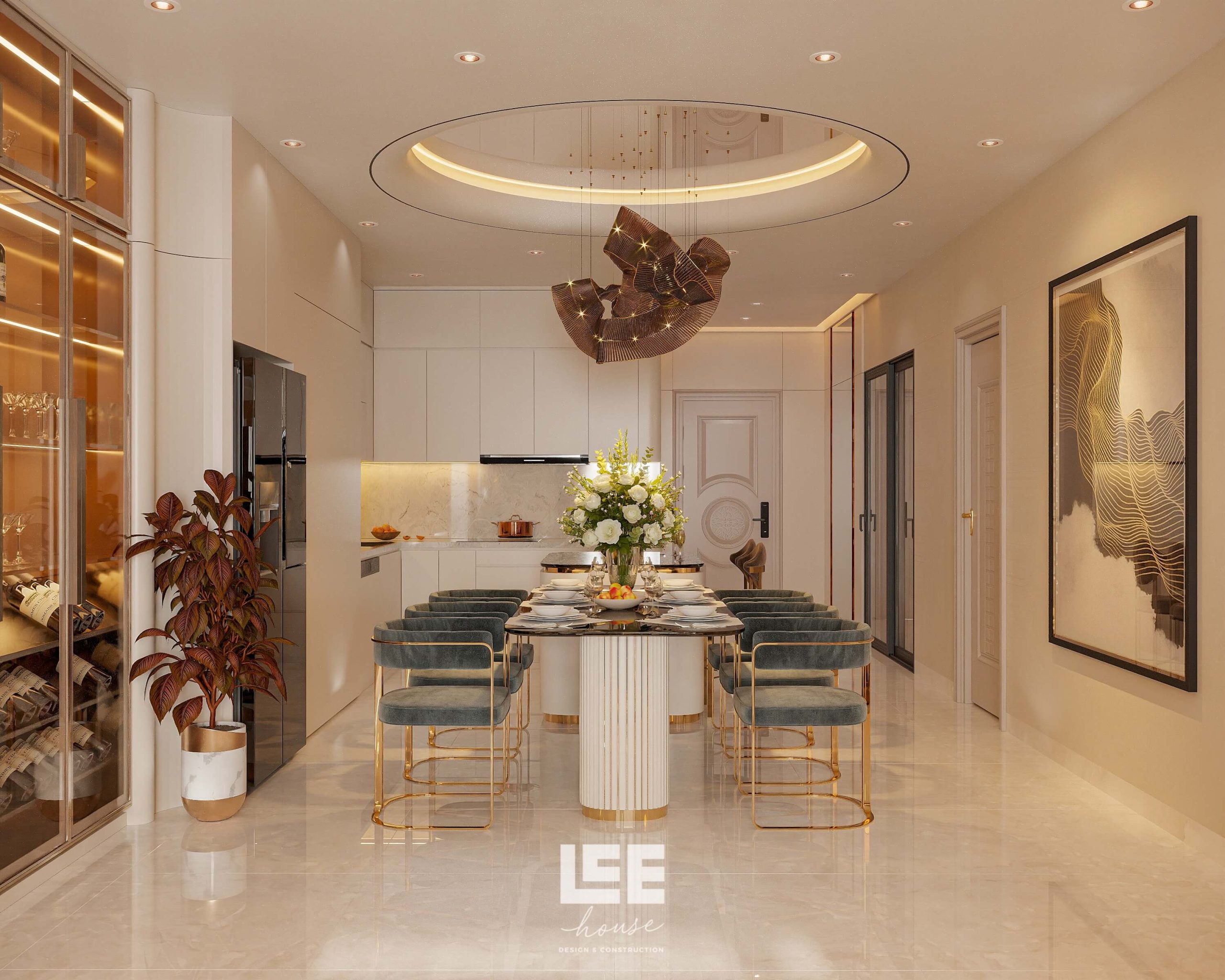 Thiết kế nội thất Căn hộ R1 Royal City