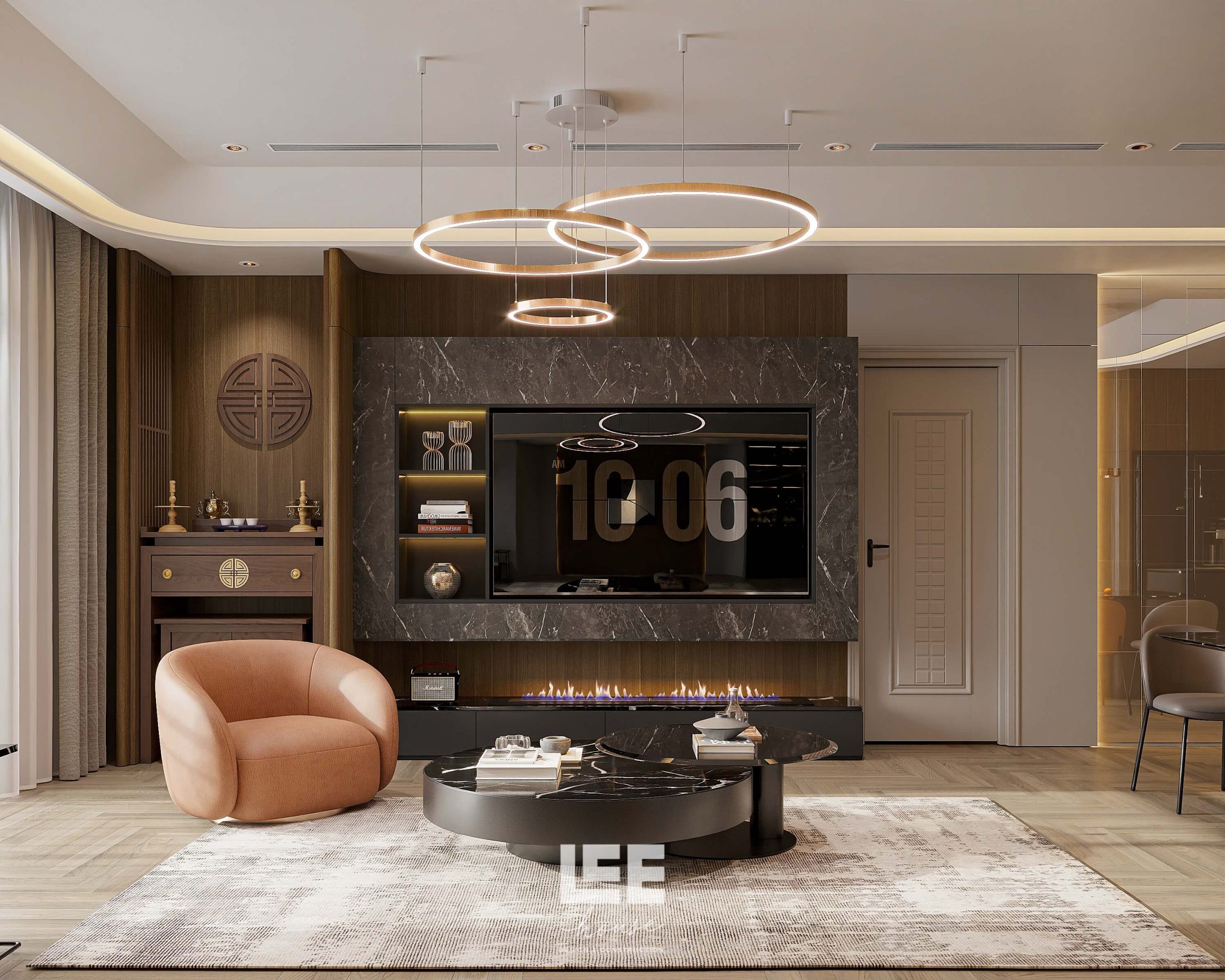 Thiết kế nội thất Căn hộ R4 Royal City