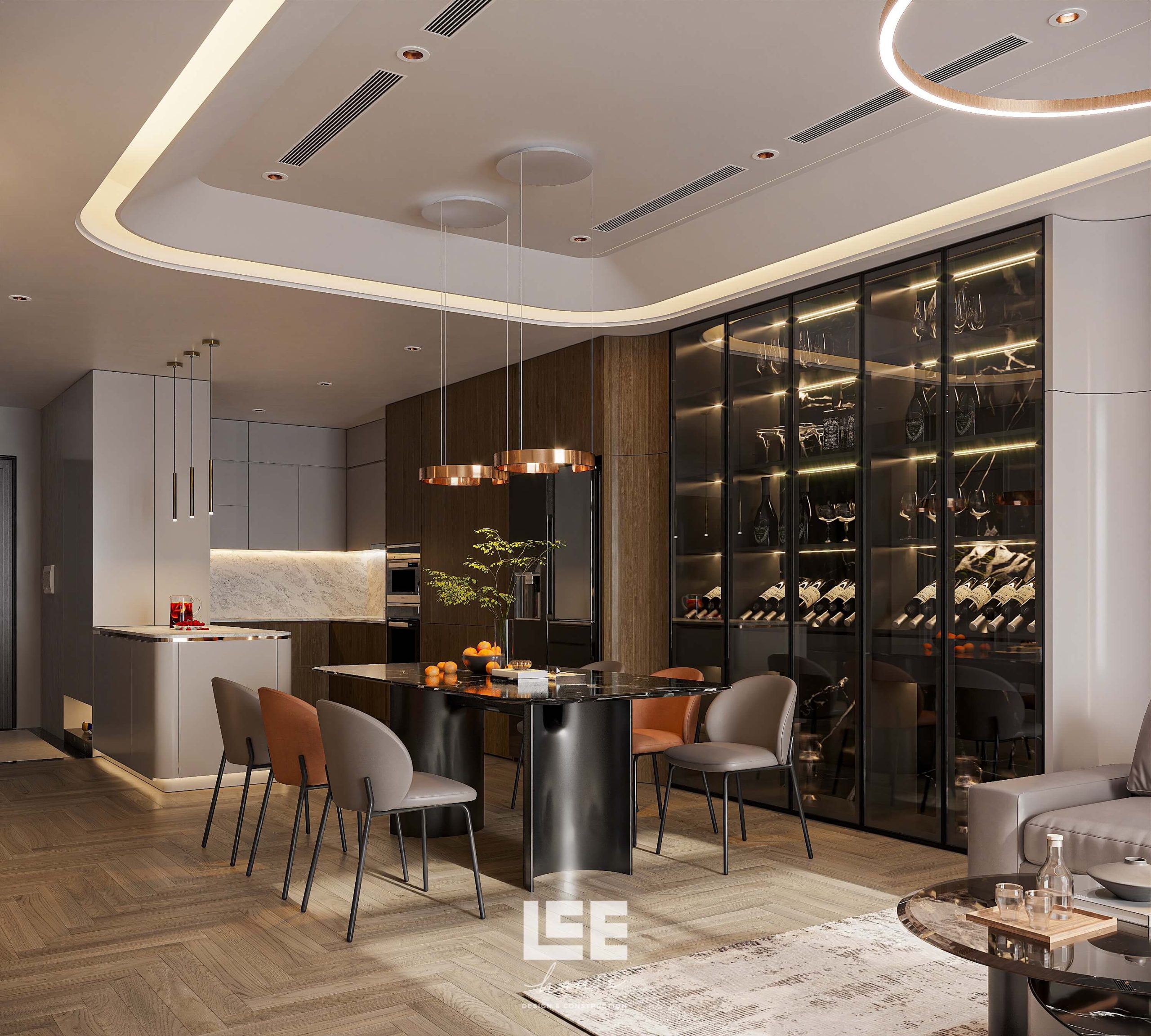 Thiết kế nội thất Căn hộ R4 Royal City