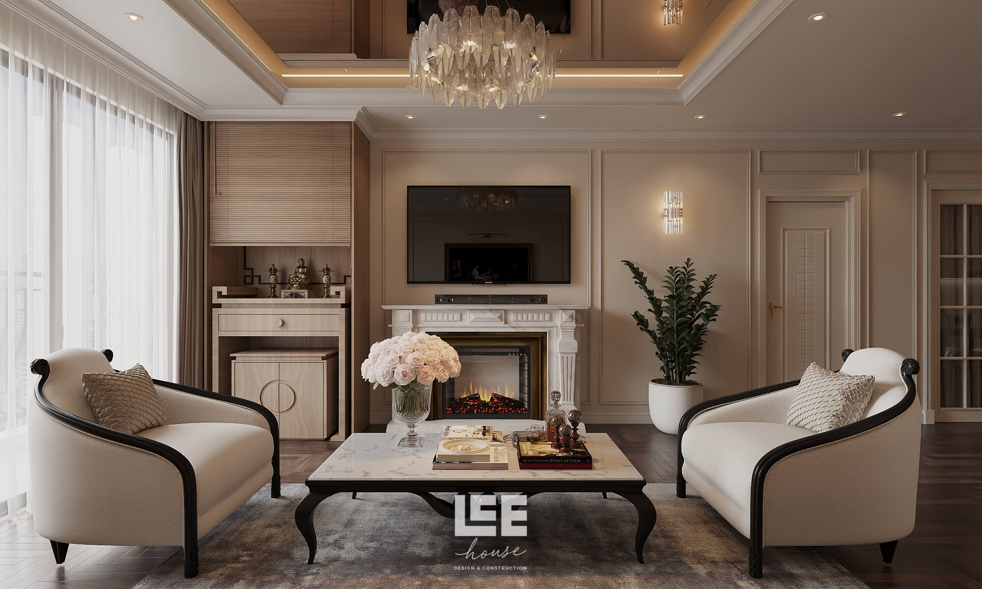 Thiết kế nội thất Căn hộ R3 Royal City