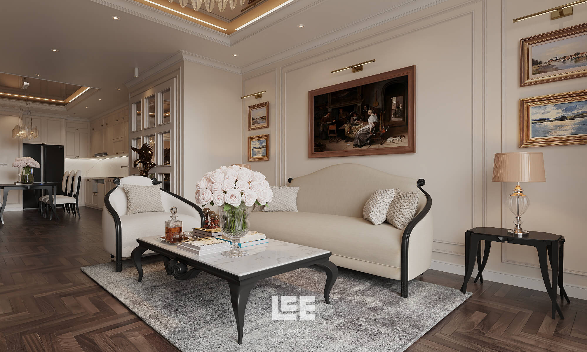 Thiết kế nội thất Căn hộ R3 Royal City