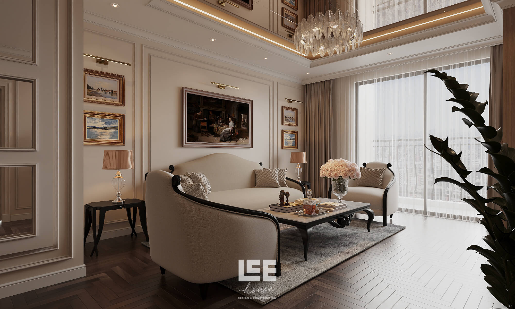 Thiết kế nội thất Căn hộ R3 Royal City