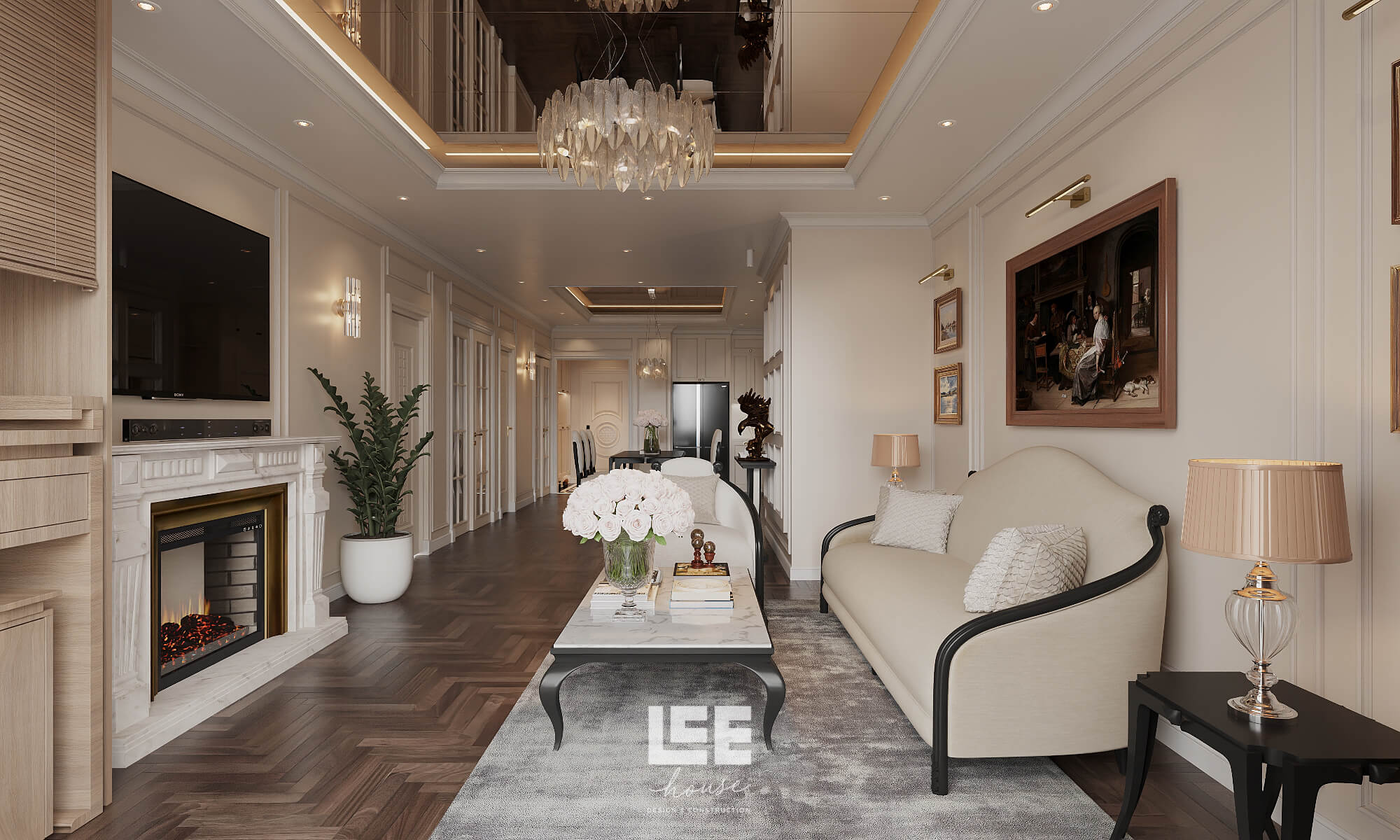 Thiết kế nội thất Căn hộ R3 Royal City