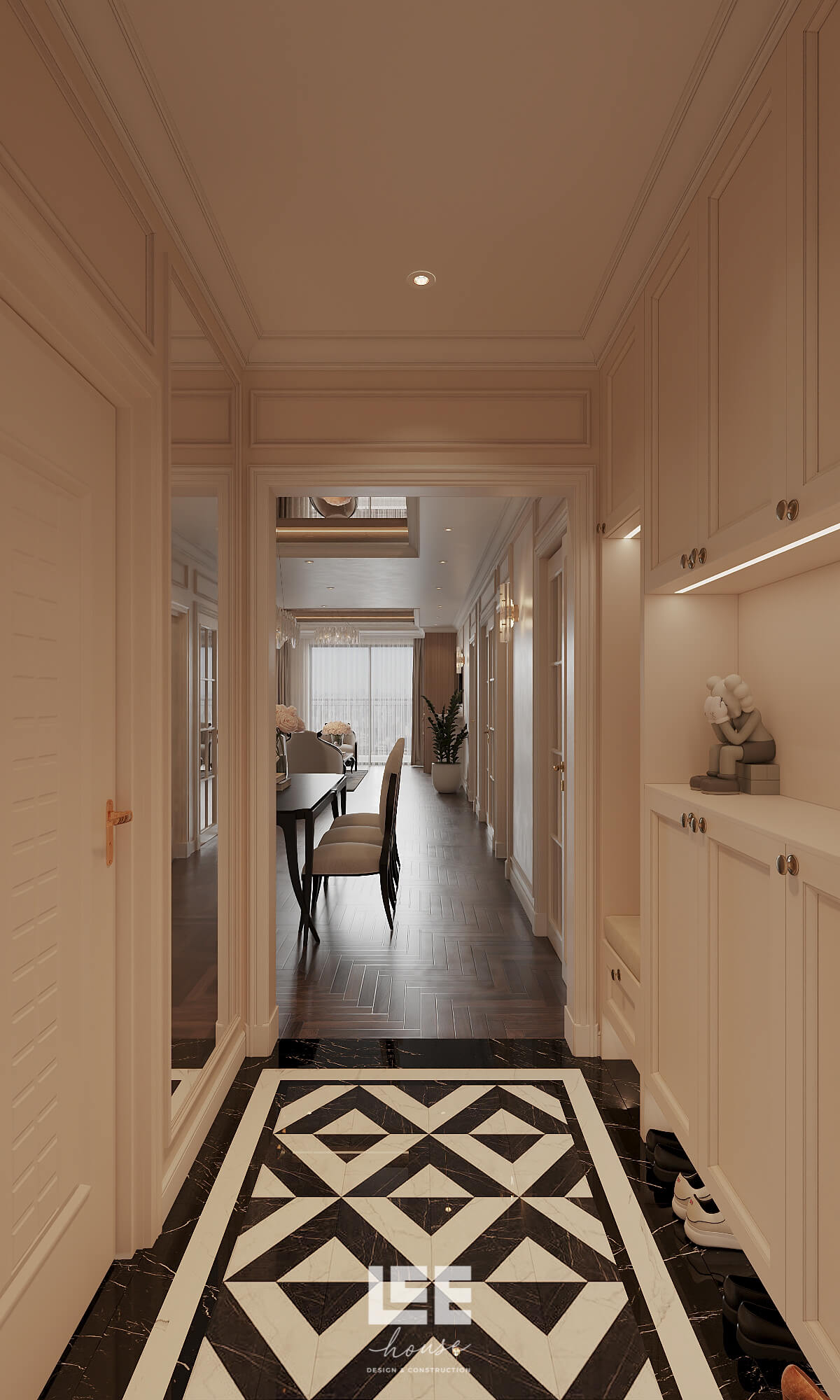 Thiết kế nội thất Căn hộ R3 Royal City