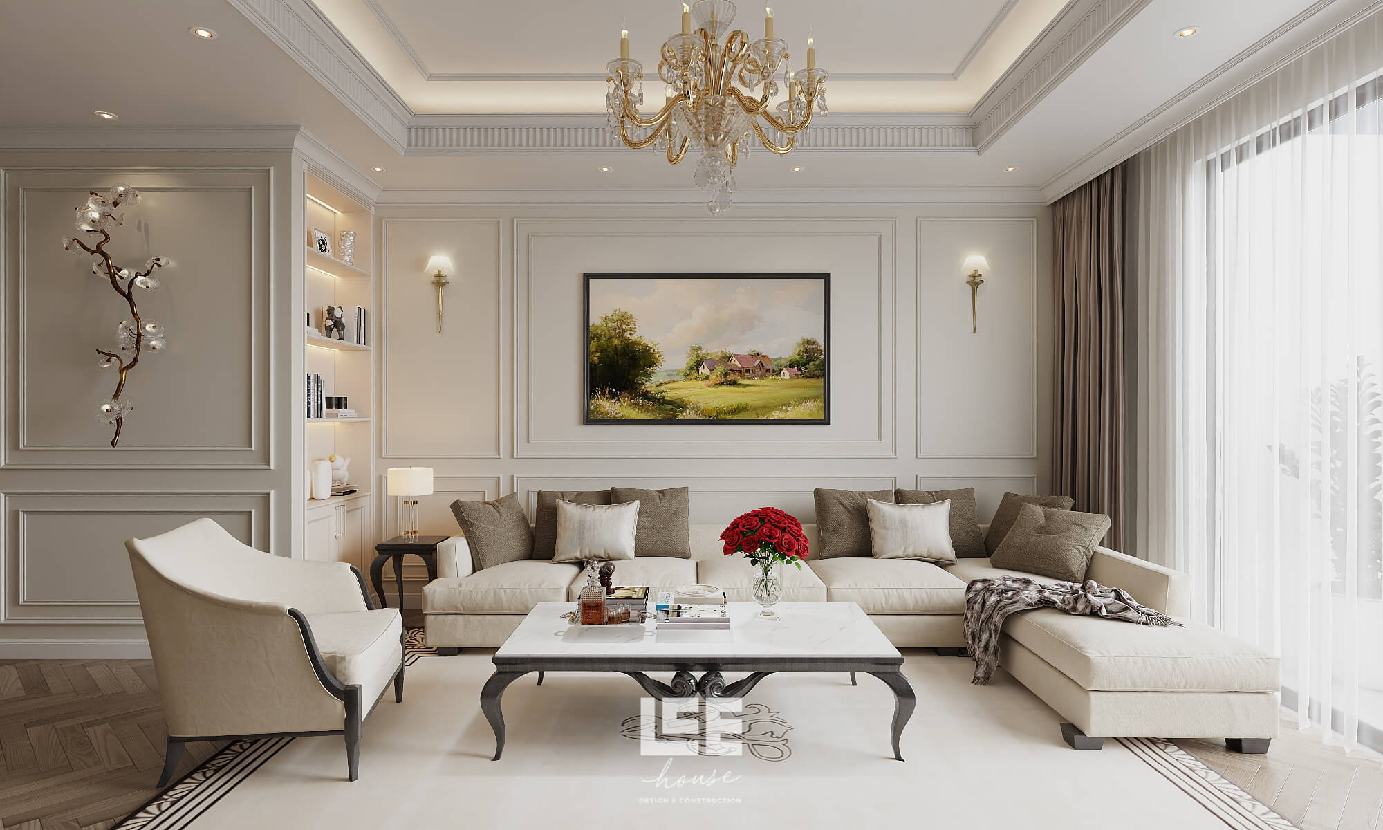 Thiết kế nội thất Căn hộ R3 Royal City