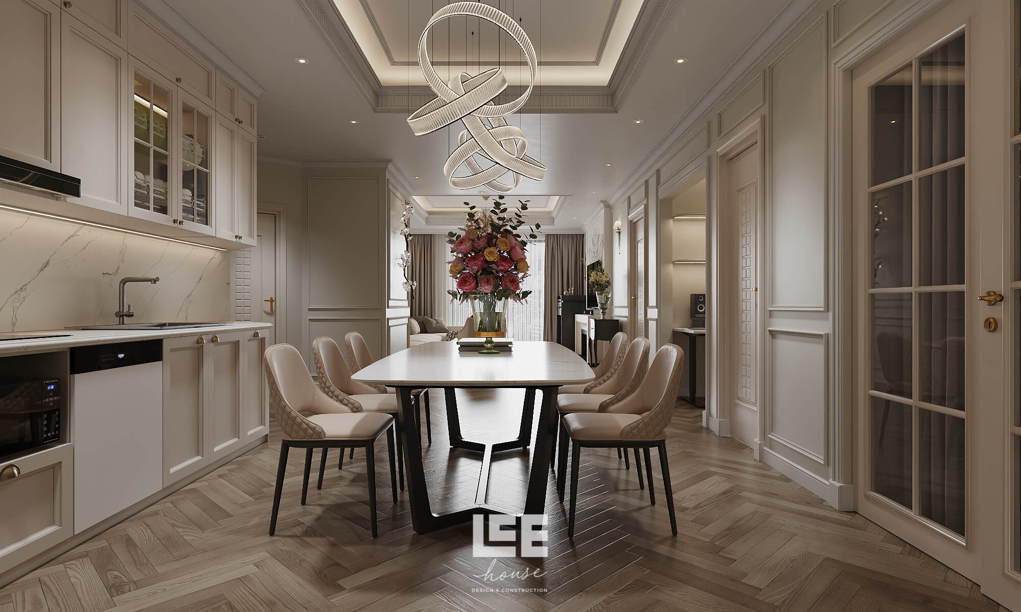 Thiết kế nội thất Căn hộ R3 Royal City