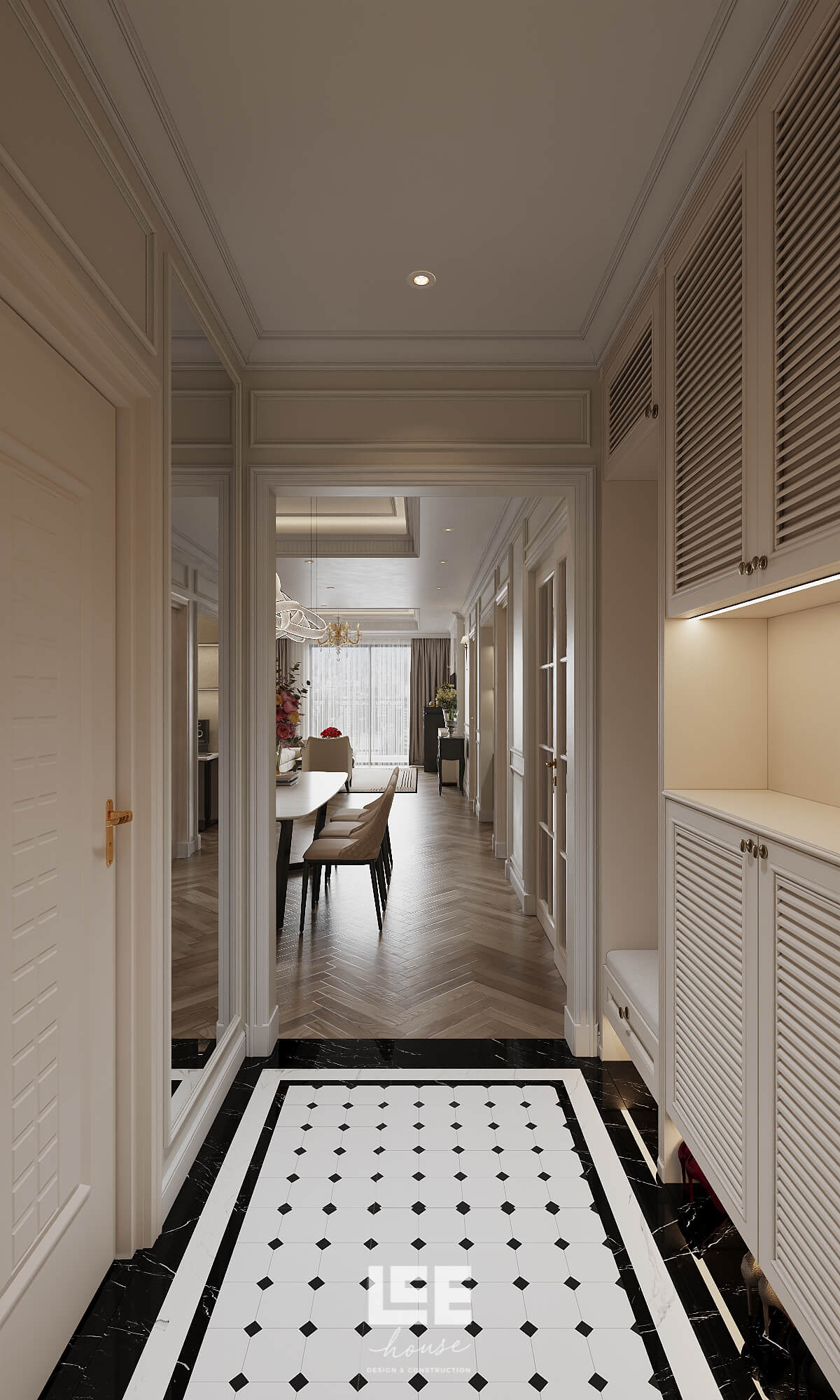 Thiết kế nội thất Căn hộ R3 Royal City