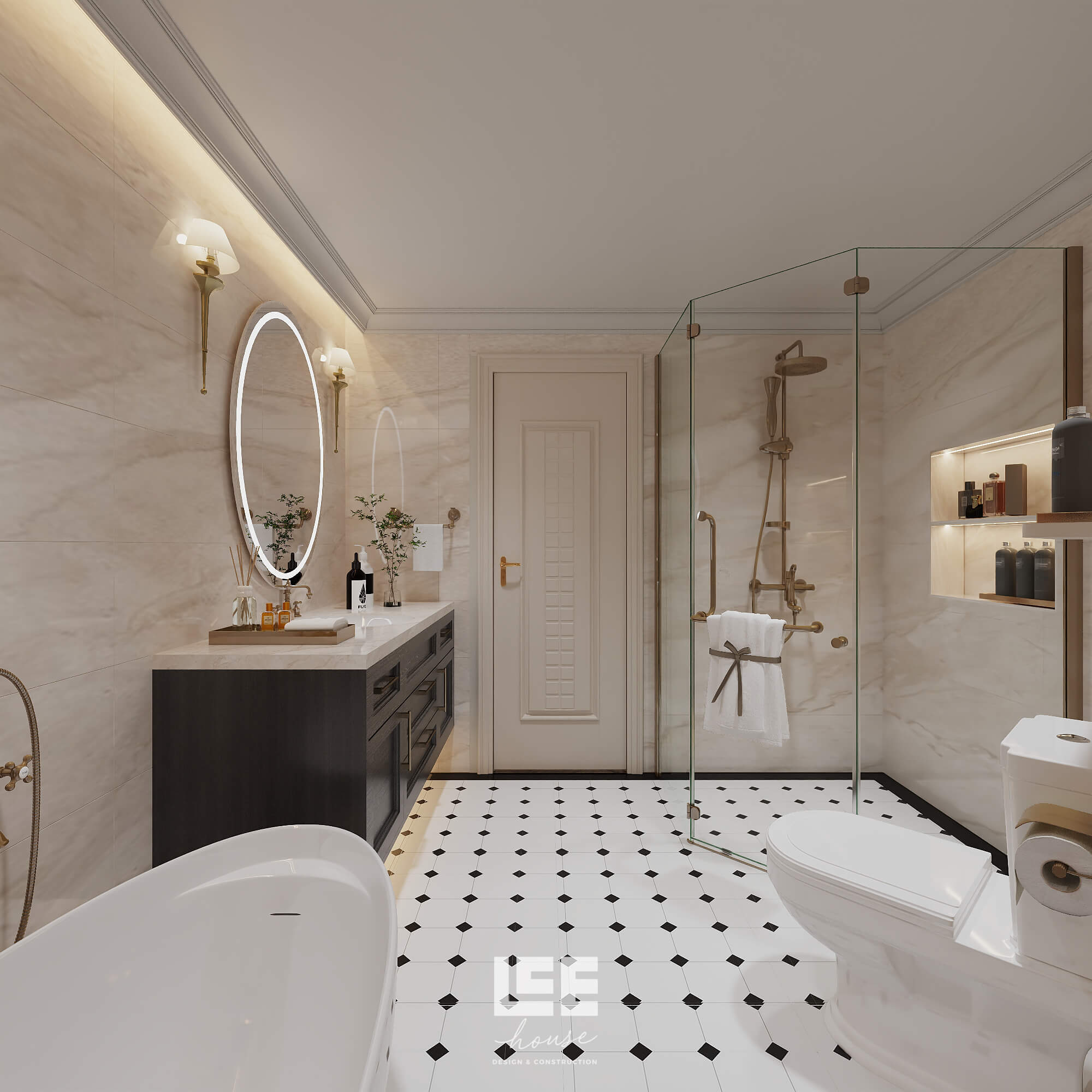 Thiết kế nội thất Căn hộ R3 Royal City