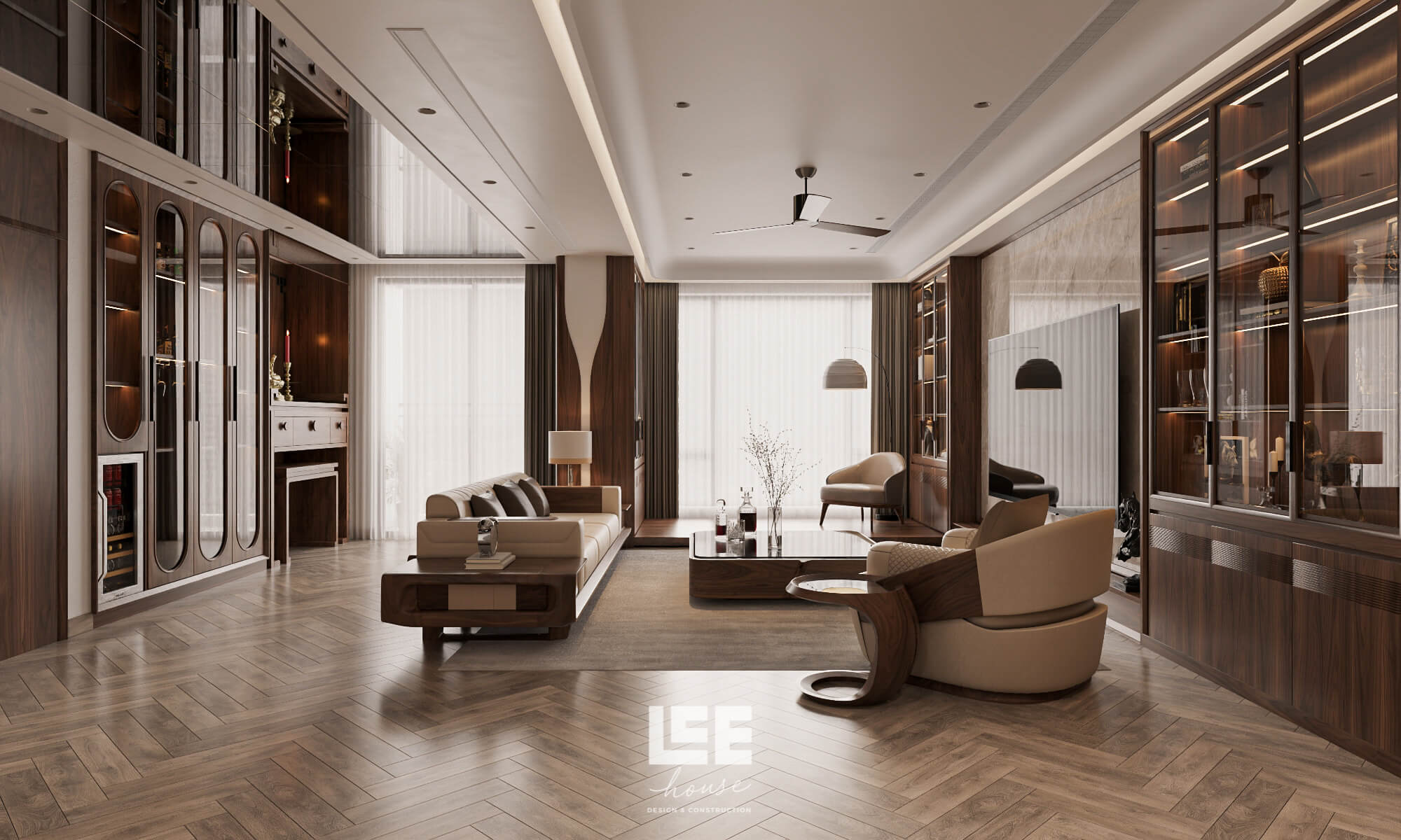 Thiết kế nội thất Căn hộ đập thông R3 Royal City