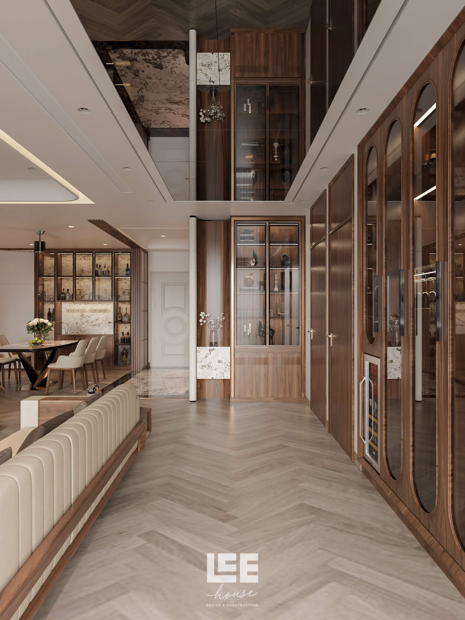 Thiết kế nội thất Căn hộ đập thông R3 Royal City