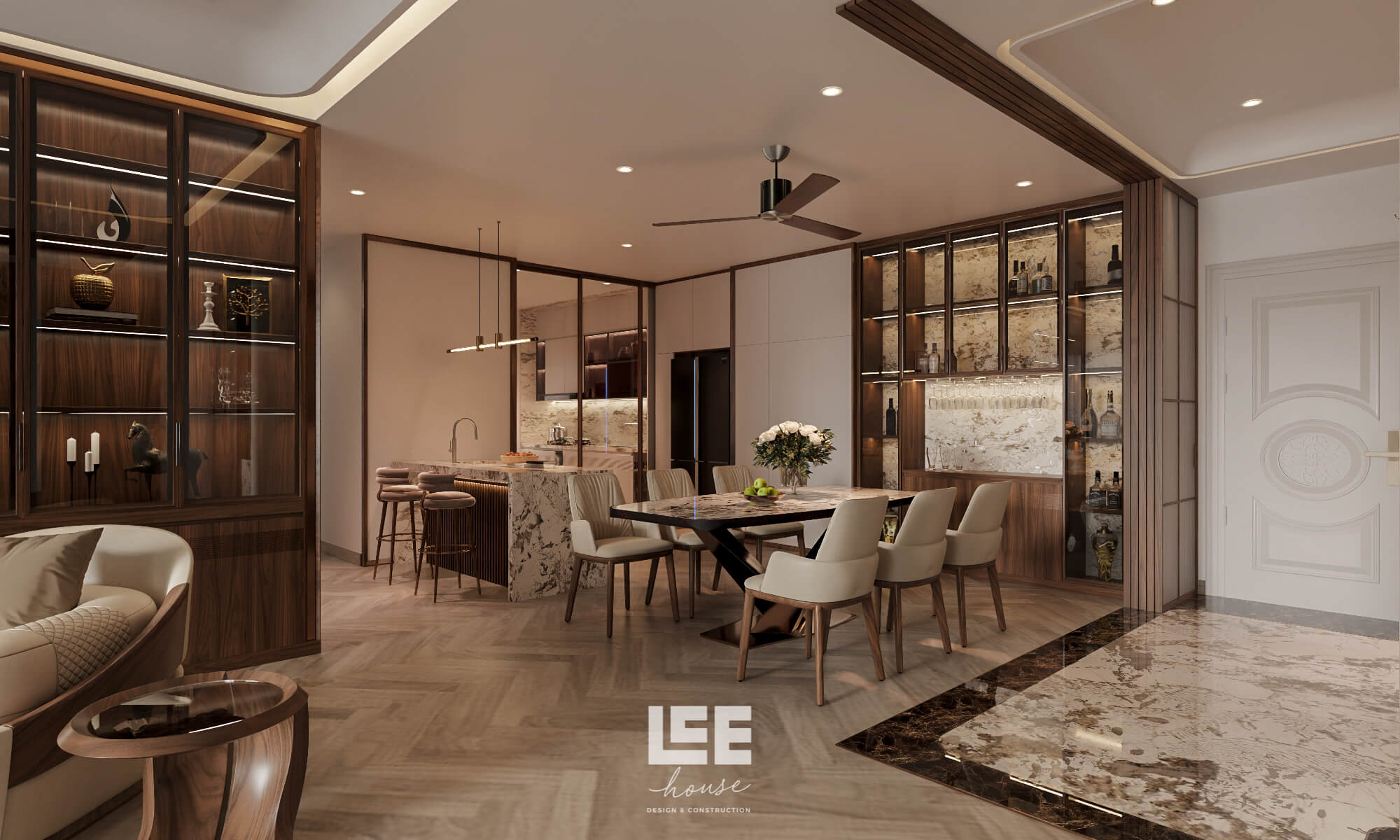 Thiết kế nội thất Căn hộ đập thông R3 Royal City