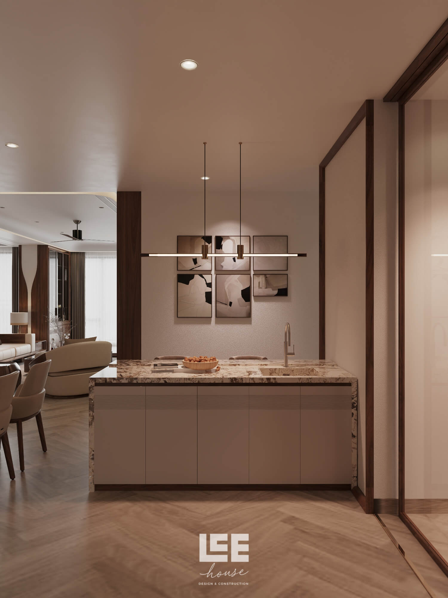 Thiết kế nội thất Căn hộ đập thông R3 Royal City