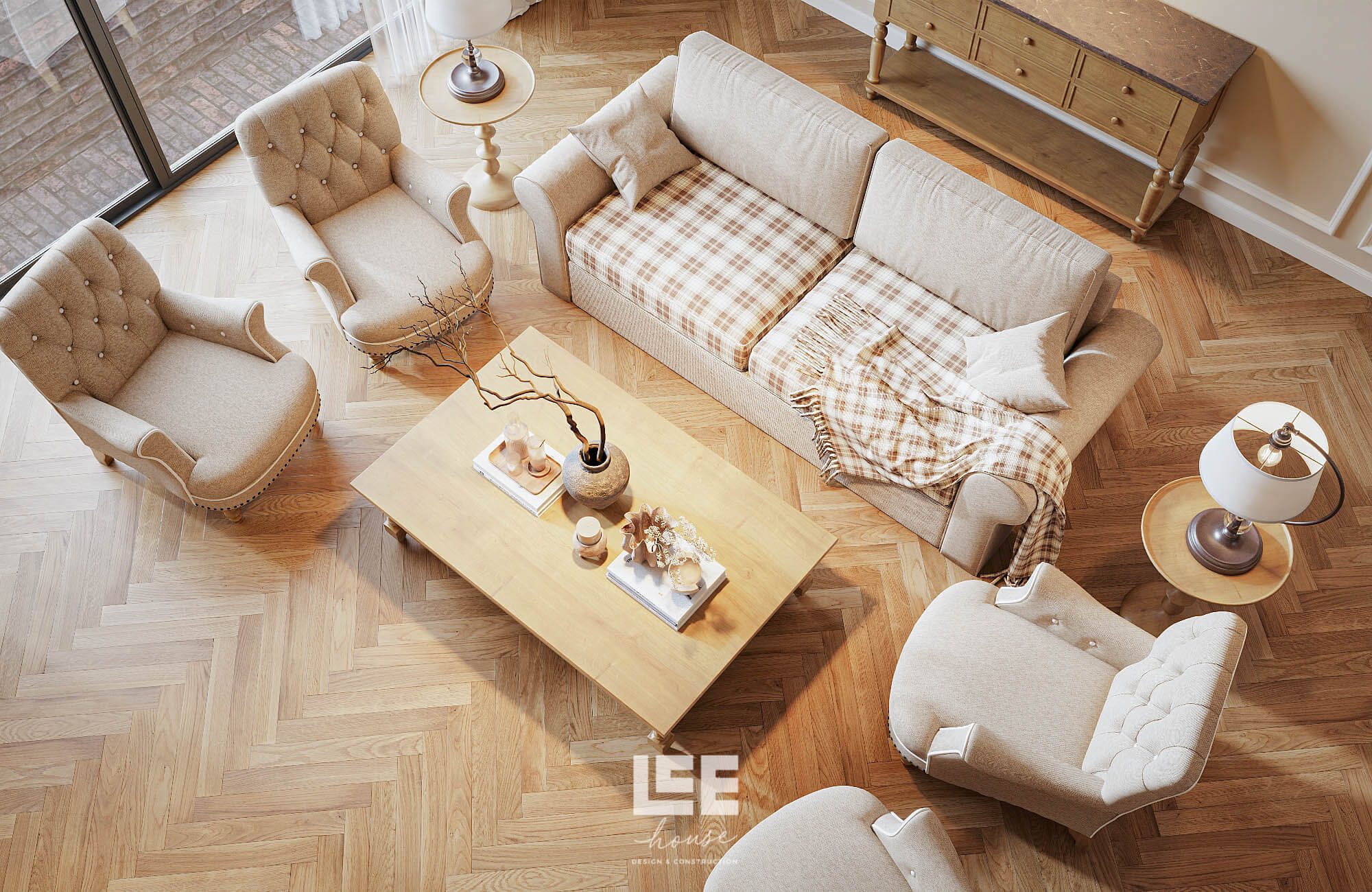 Thiết kế nội thất Nhà liền kề Vinhomes Vũ Yên