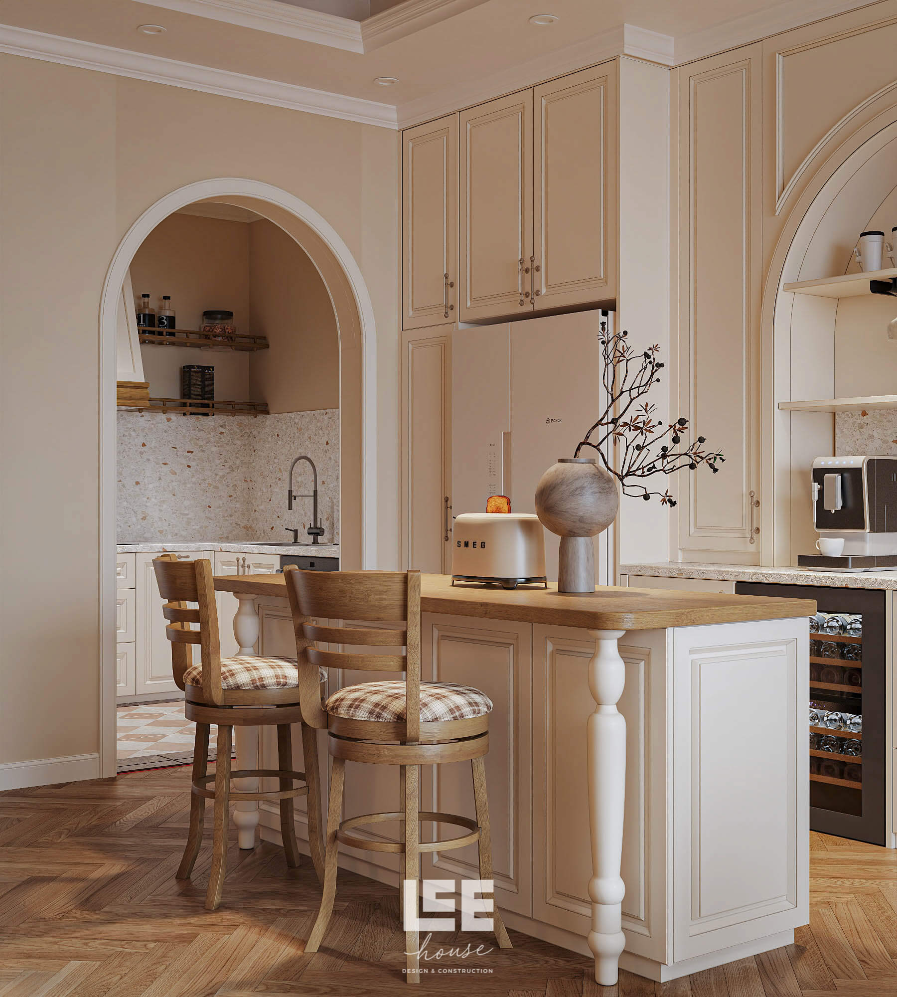 Thiết kế nội thất Nhà liền kề Vinhomes Vũ Yên