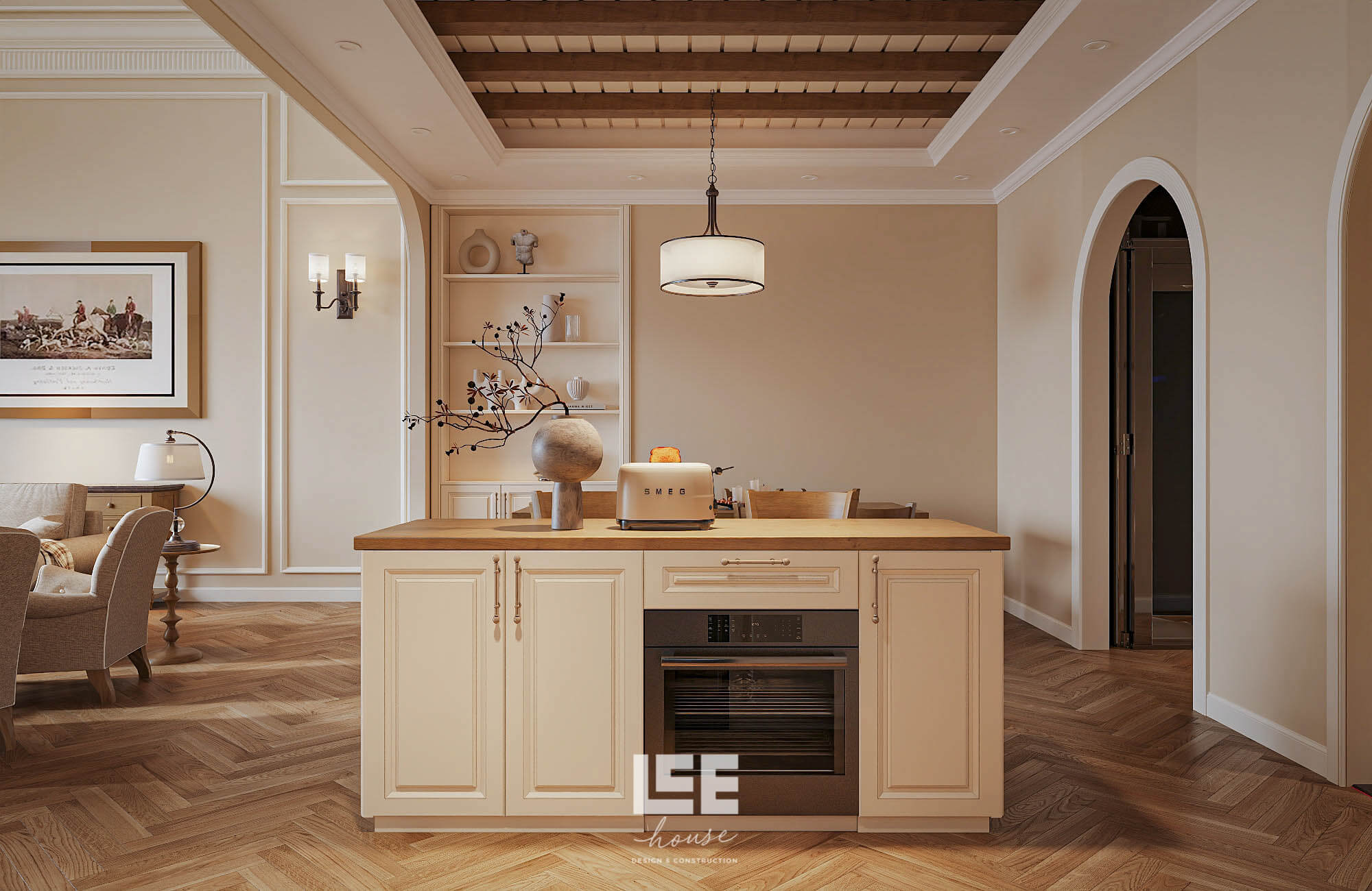Thiết kế nội thất Nhà liền kề Vinhomes Vũ Yên