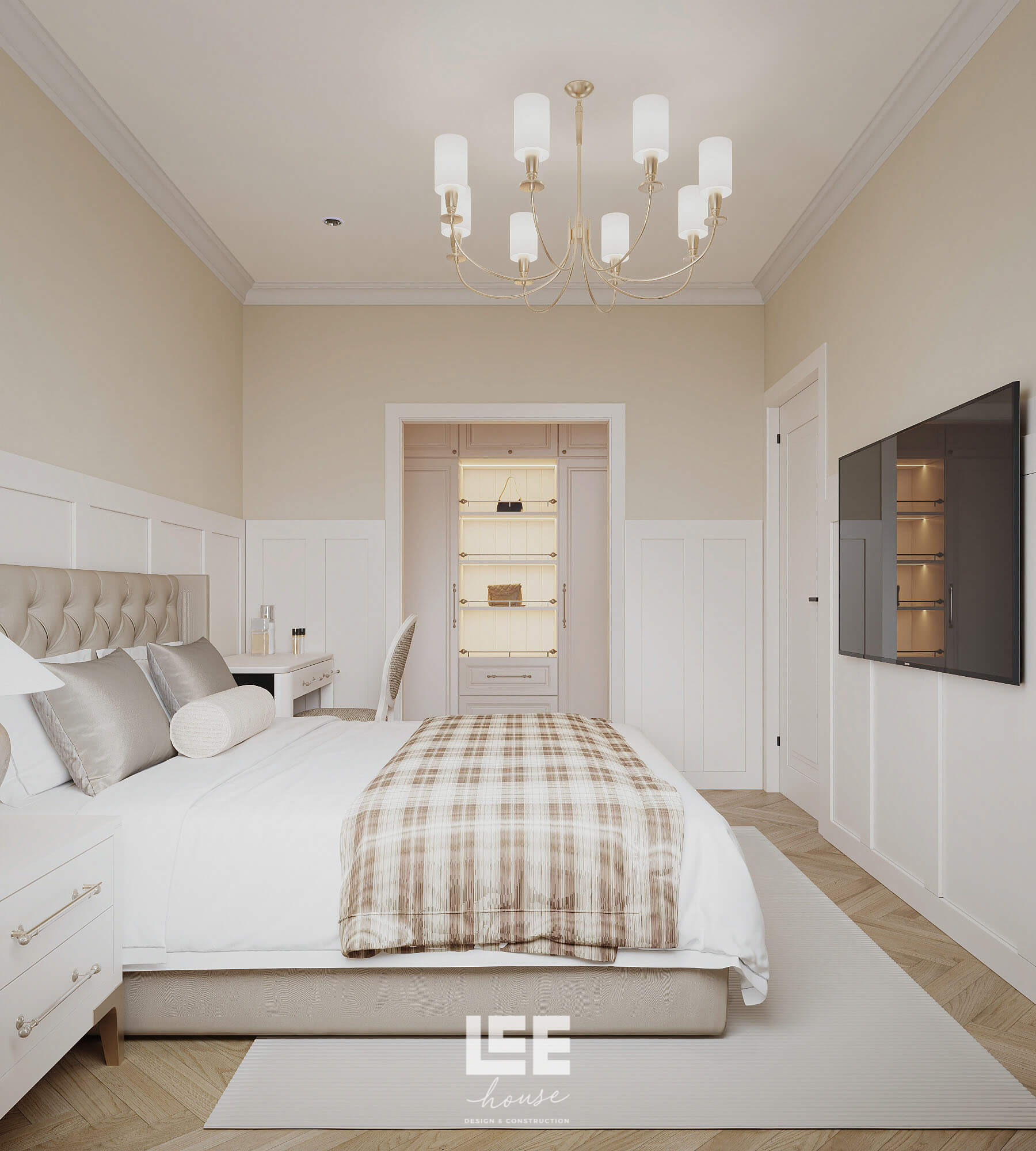 Thiết kế nội thất Nhà liền kề Vinhomes Vũ Yên