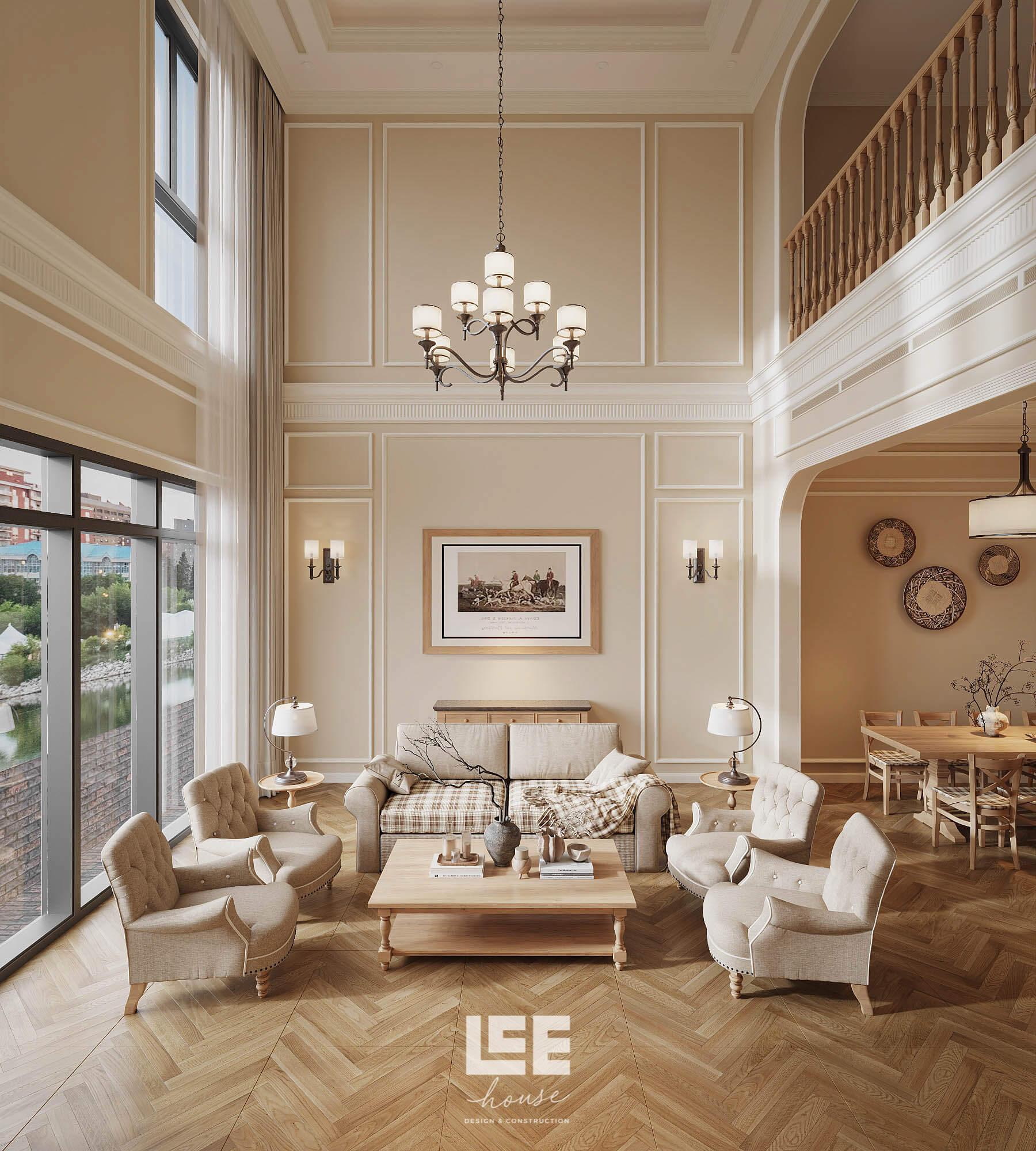 Thiết kế nội thất Nhà liền kề Vinhomes Vũ Yên