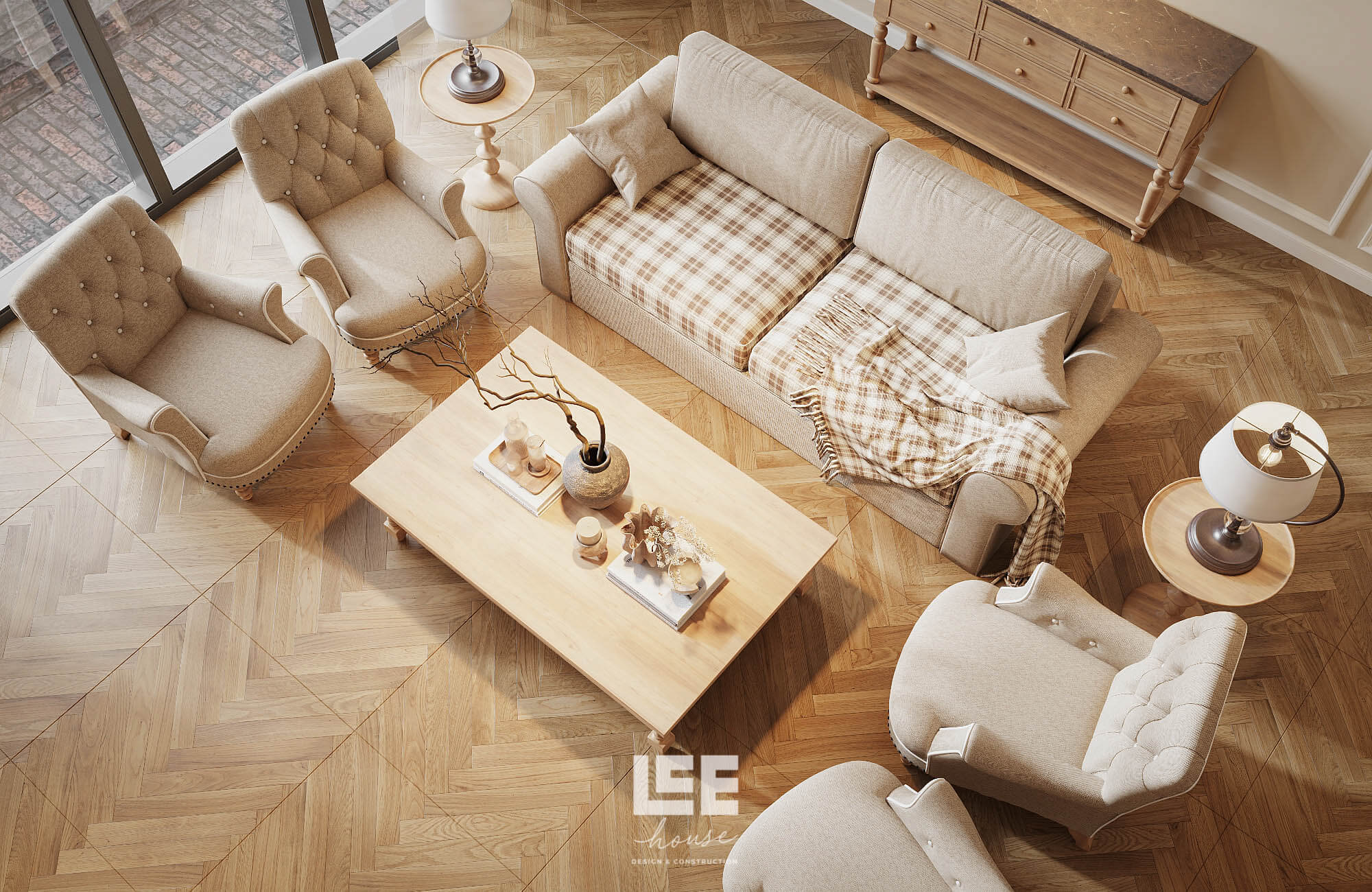 Thiết kế nội thất Nhà liền kề Vinhomes Vũ Yên