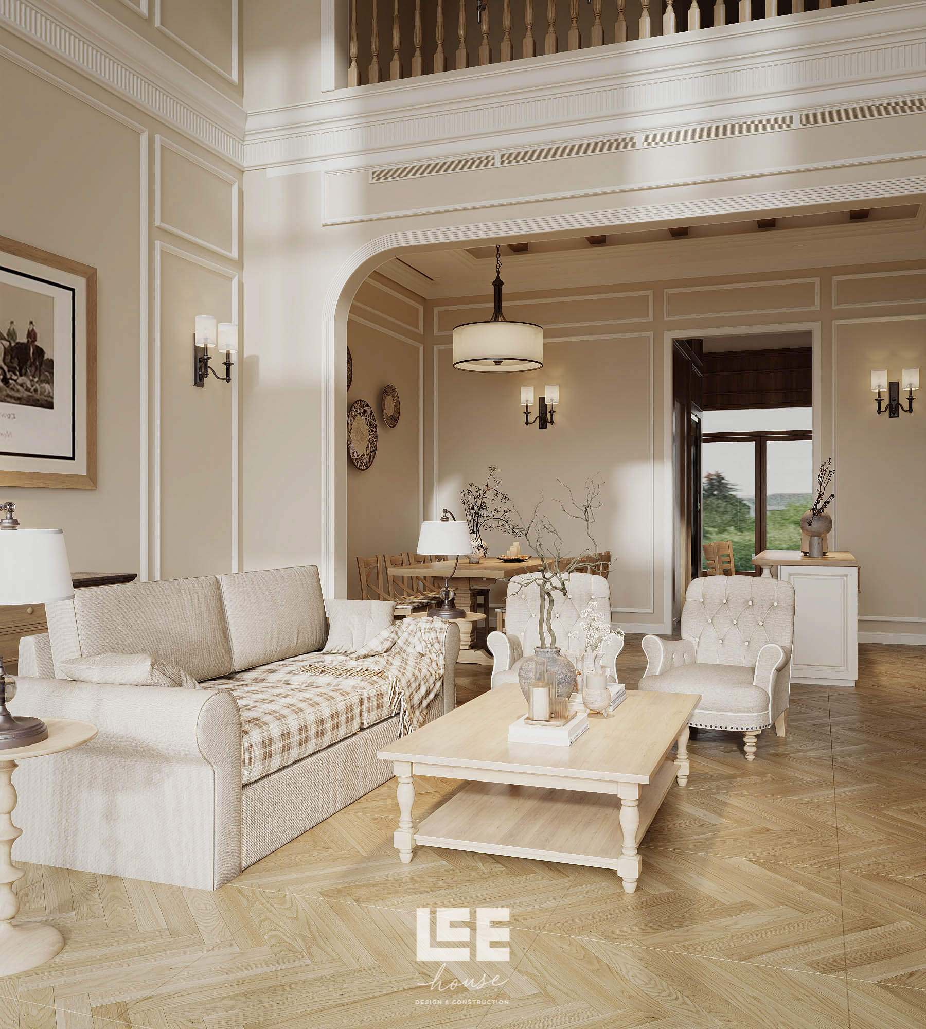 Thiết kế nội thất Nhà liền kề Vinhomes Vũ Yên